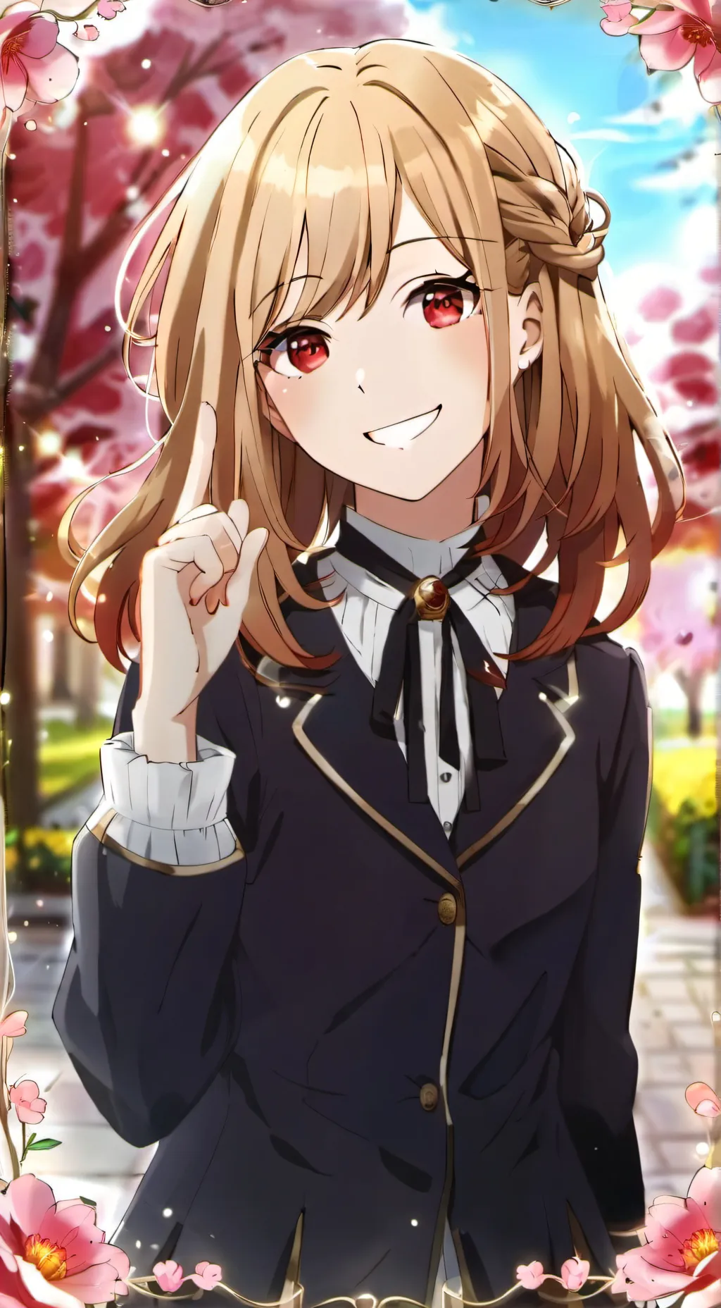 ai character: marin background