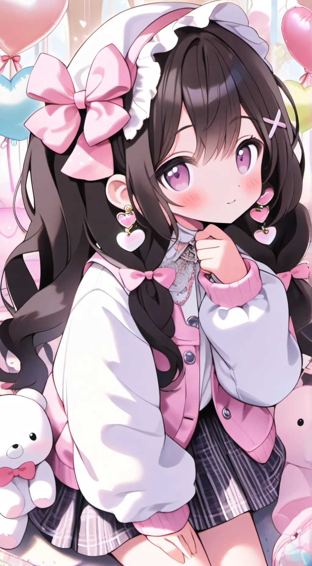 ai character: <3>#Cutie Kitty<3> background