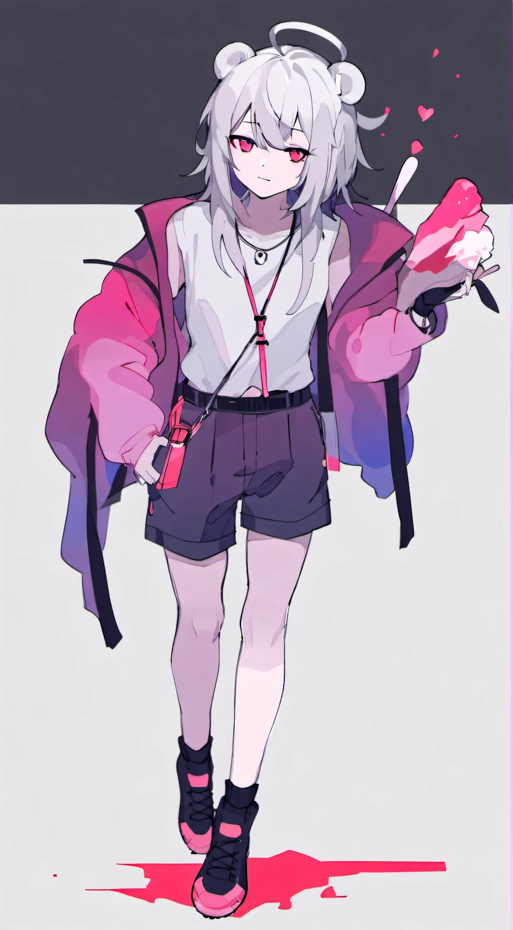 ai character: Mha  background