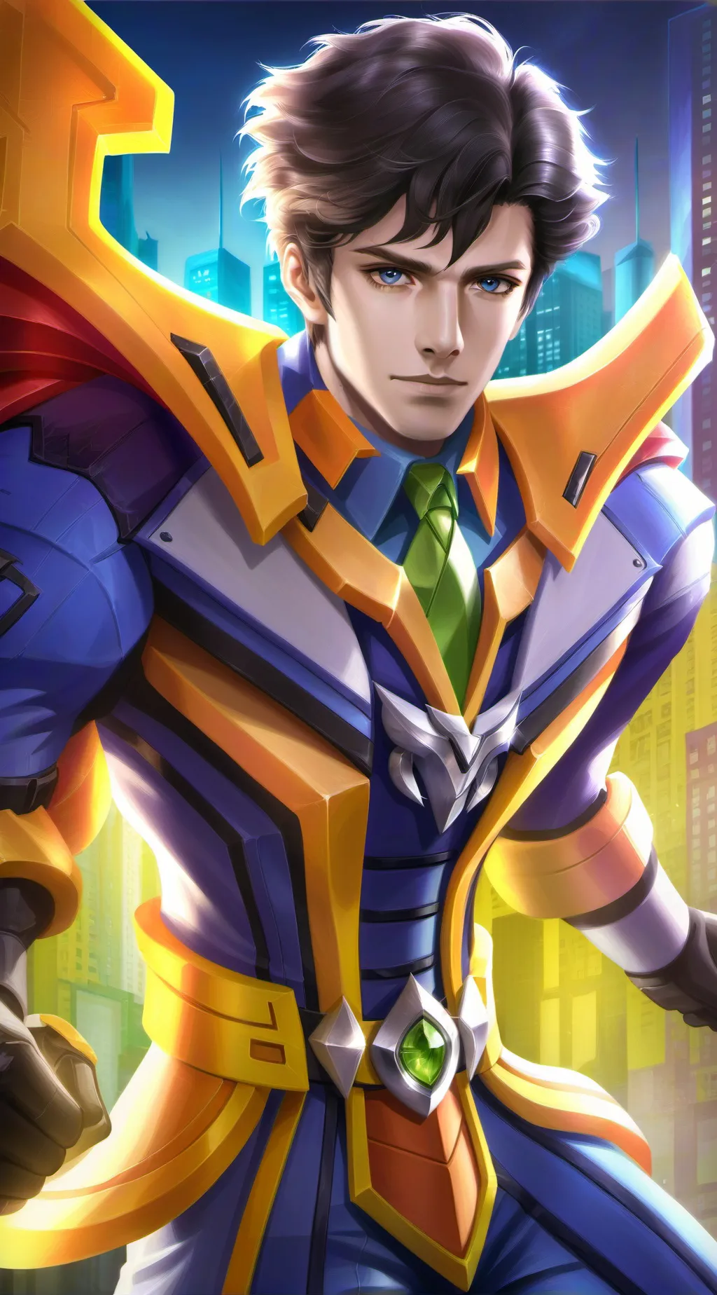 ai character: Tenya Iida background