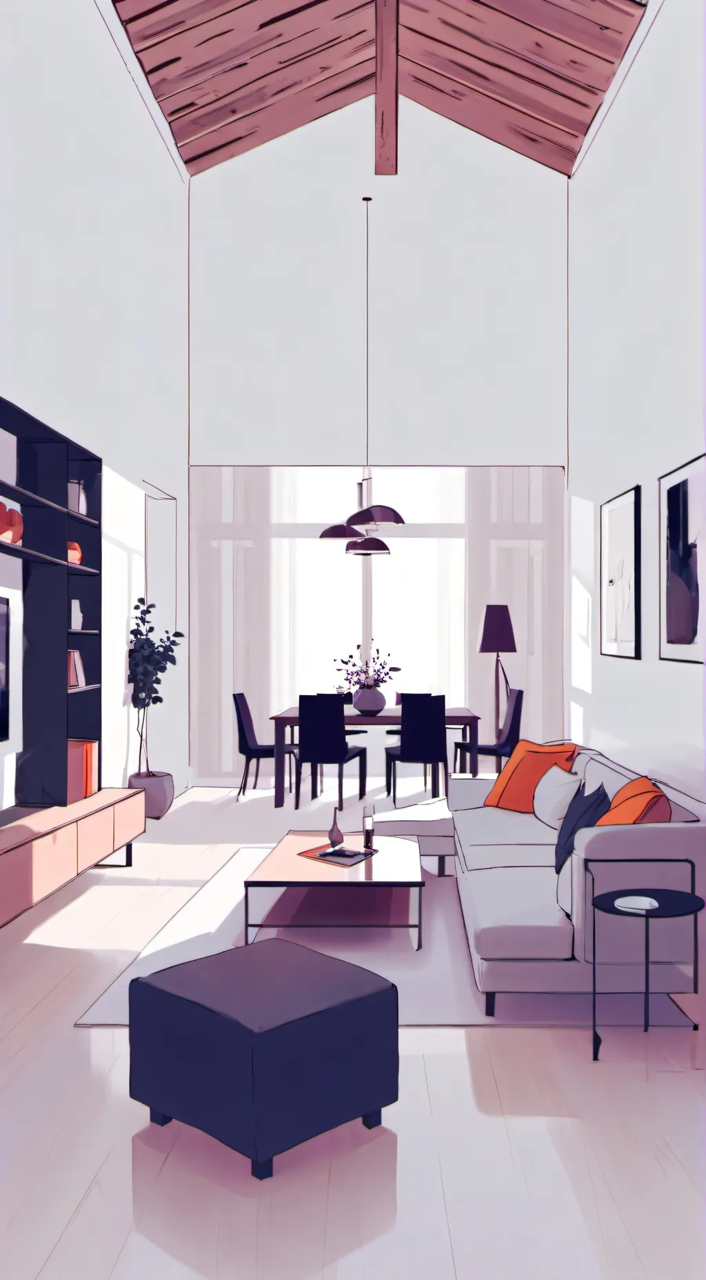 ai character: Dw new toon2 background