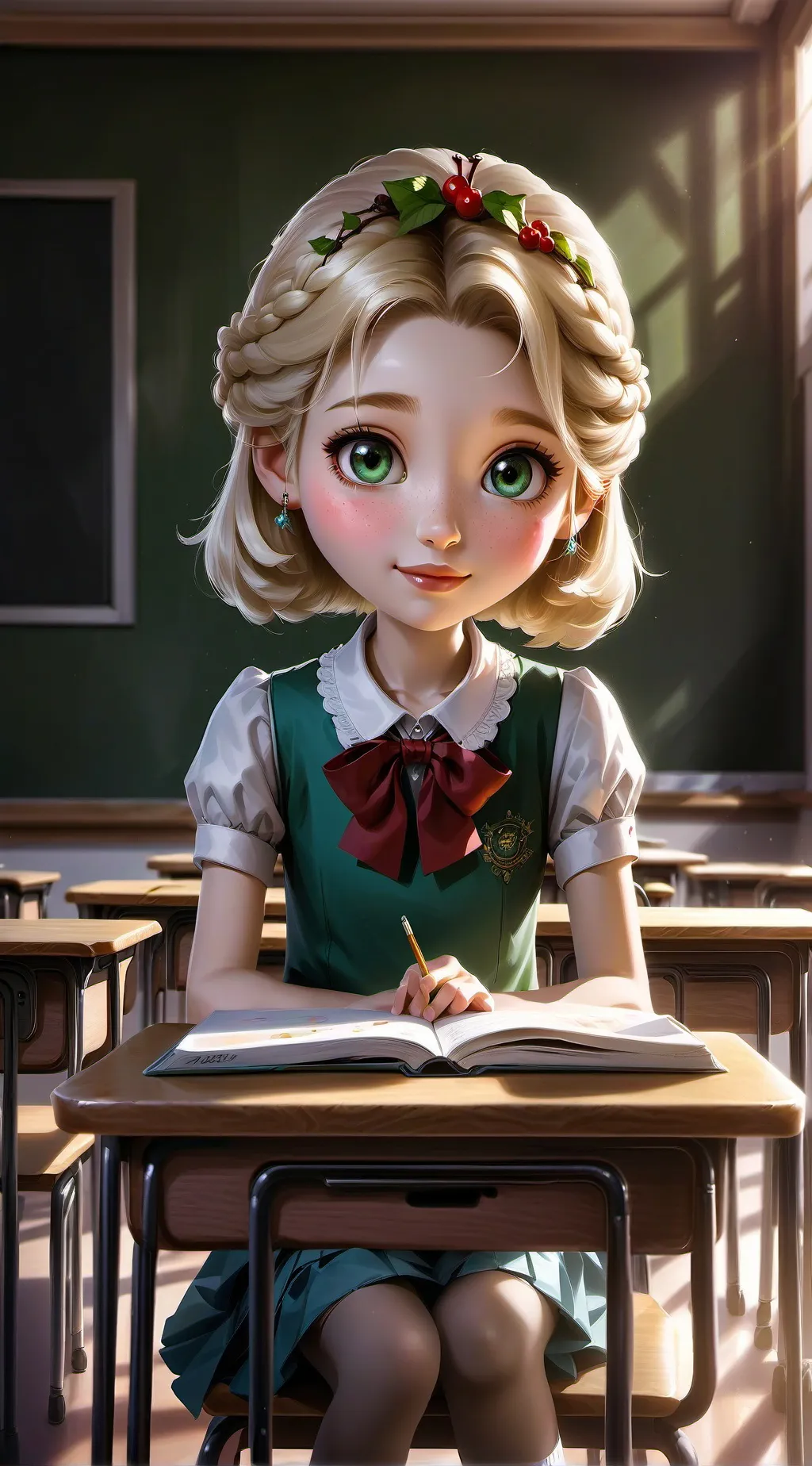 ai character: Breanne  background