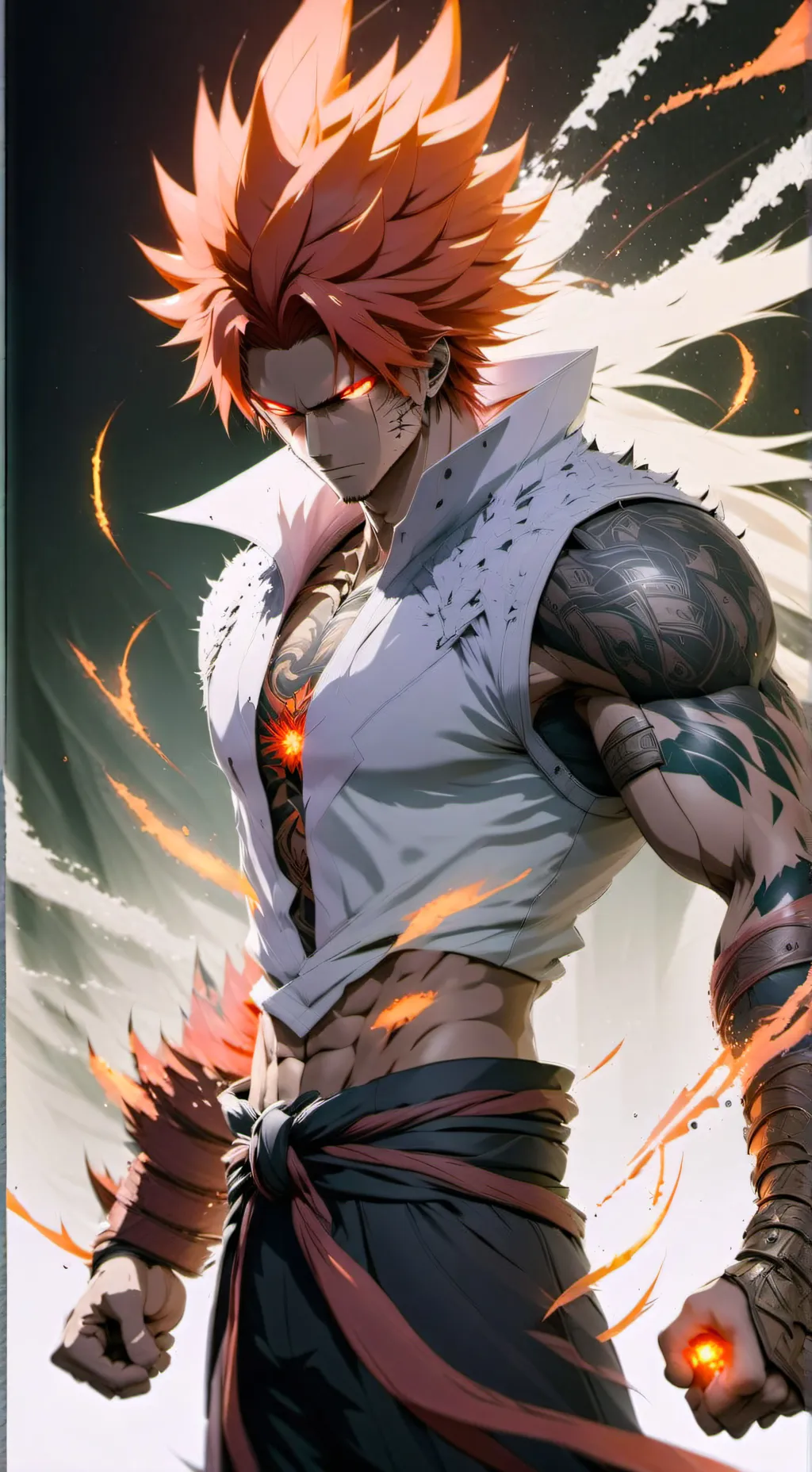 ai character: Flicker background