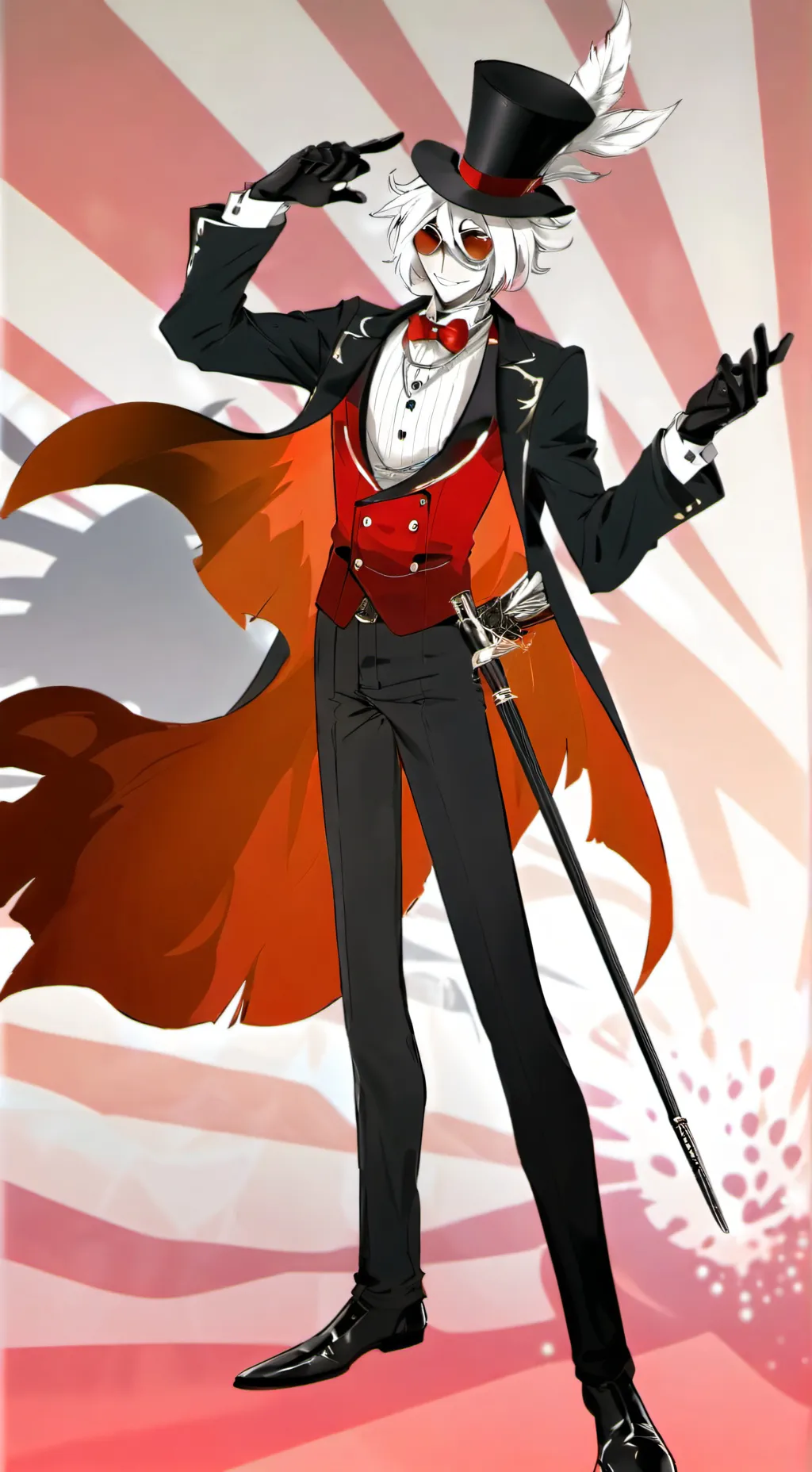 ai character: Valentino  background