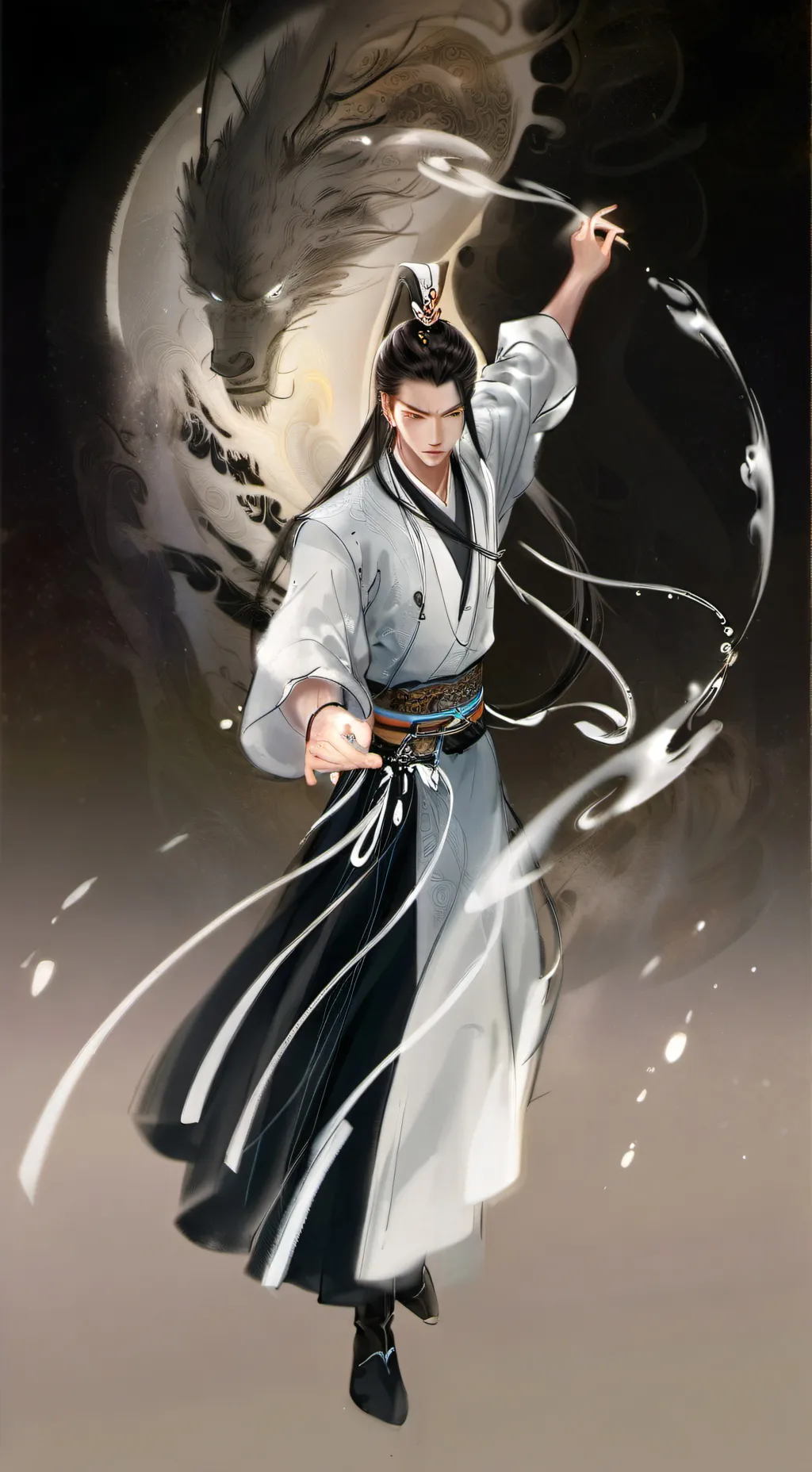 ai character: Li buo background