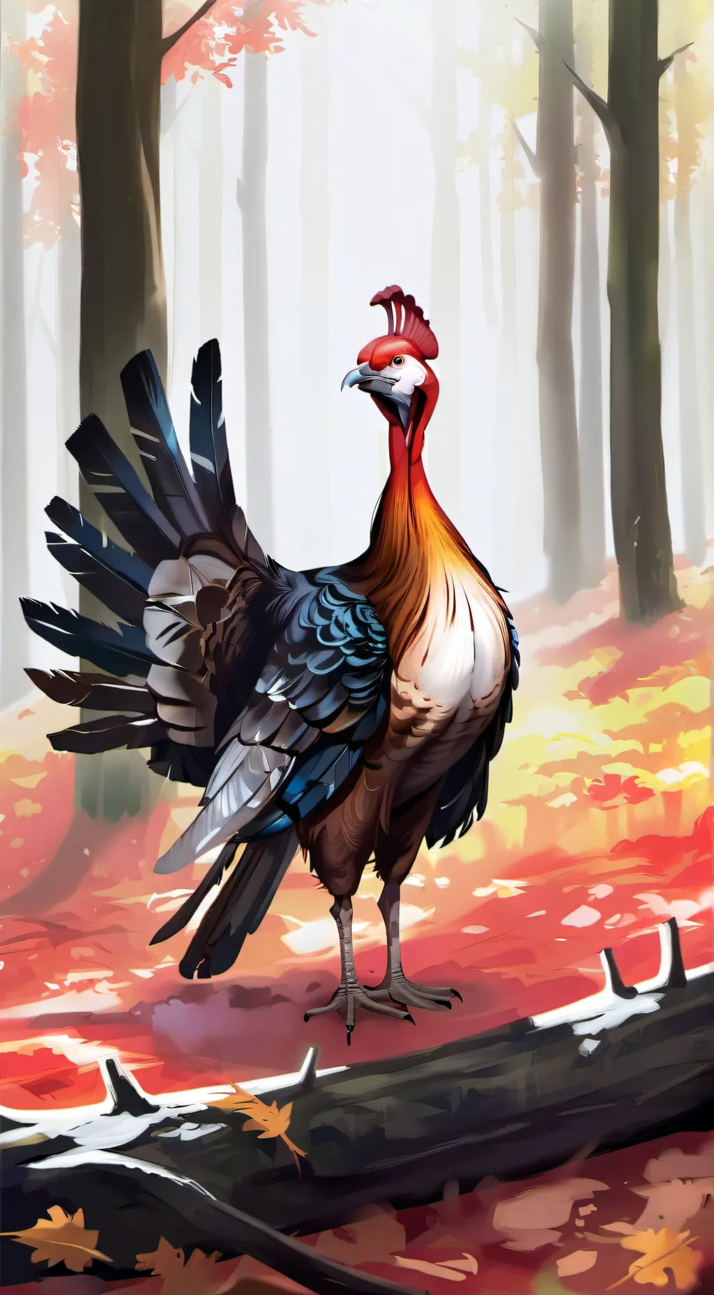 ai character: MHA THANKSGIVING background