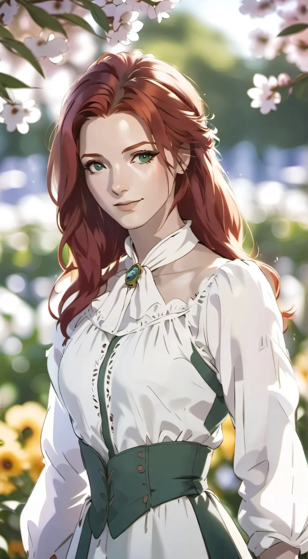 ai character: mía  background