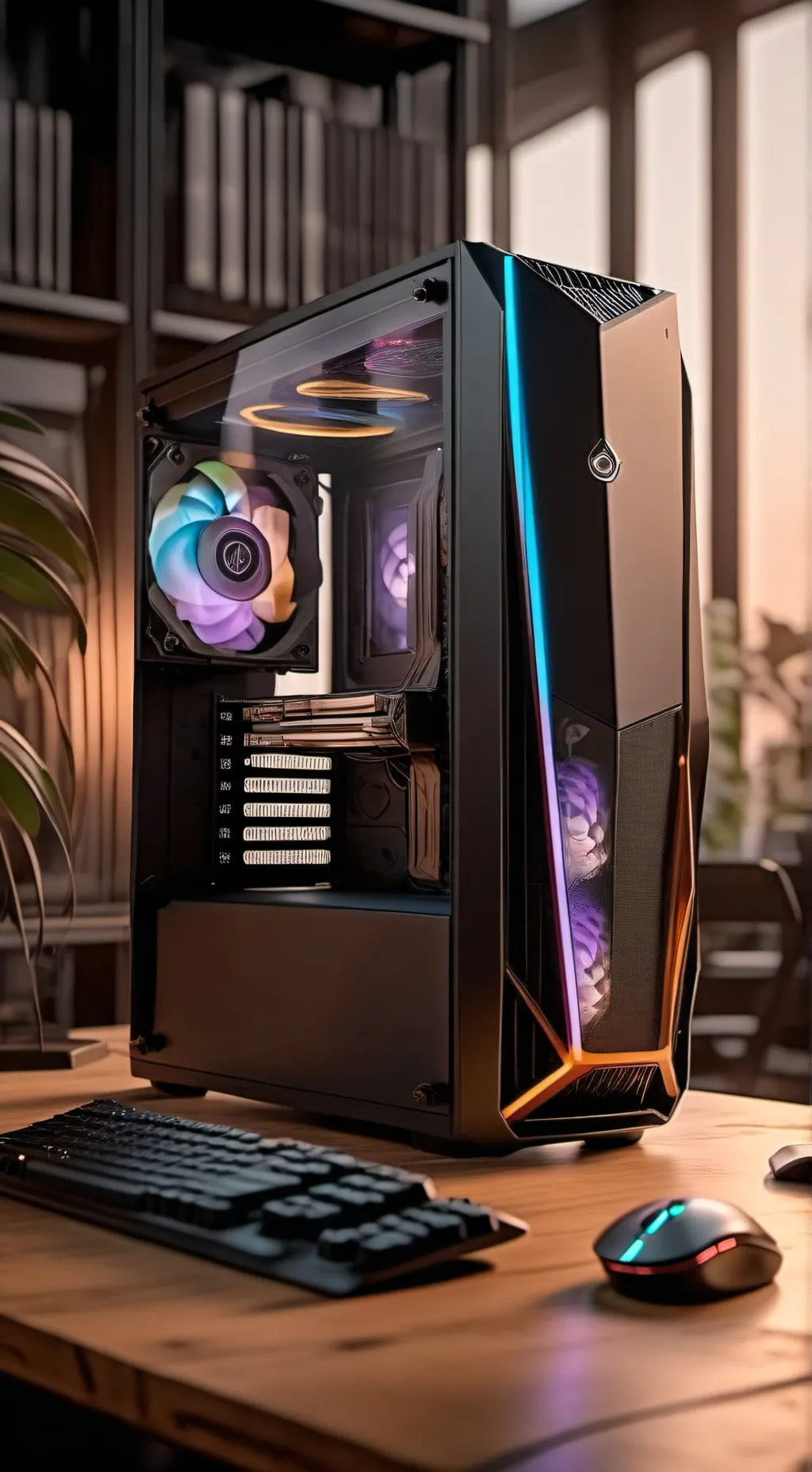 ai character: computer background