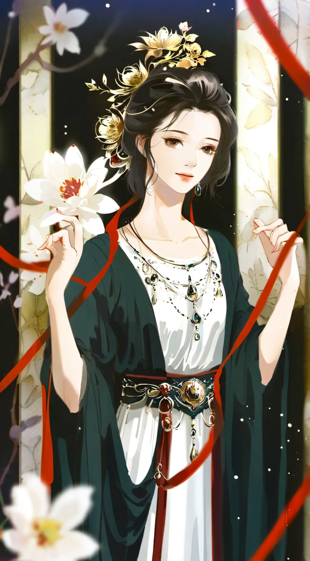 ai character: Mara Vale 🥀  background