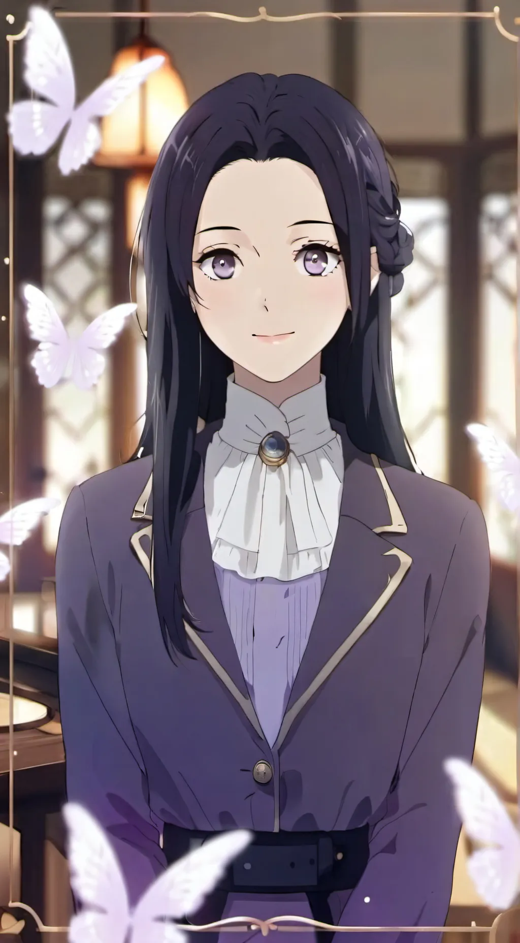 ai character: shinobu  background