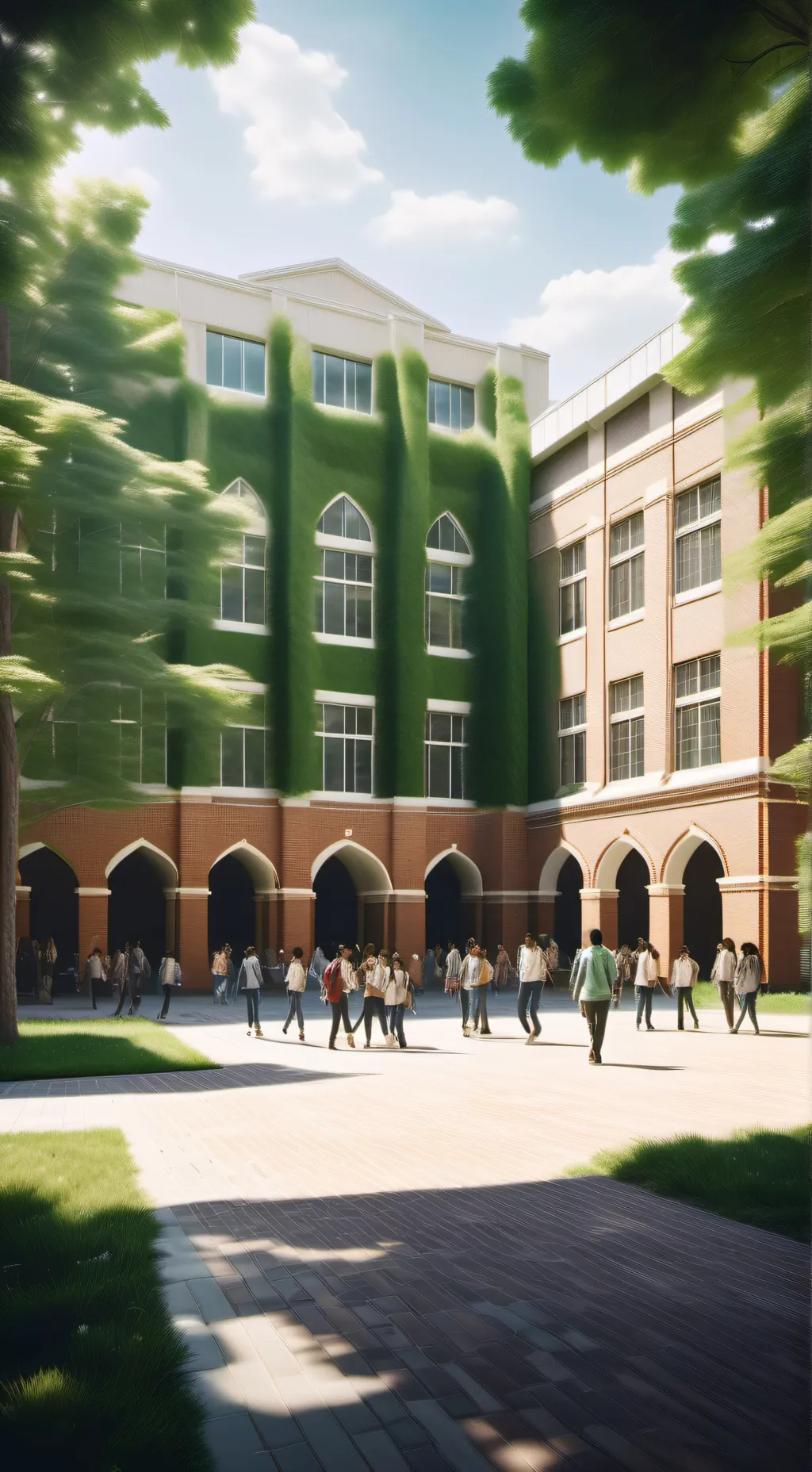 ai character: My school (irl) background