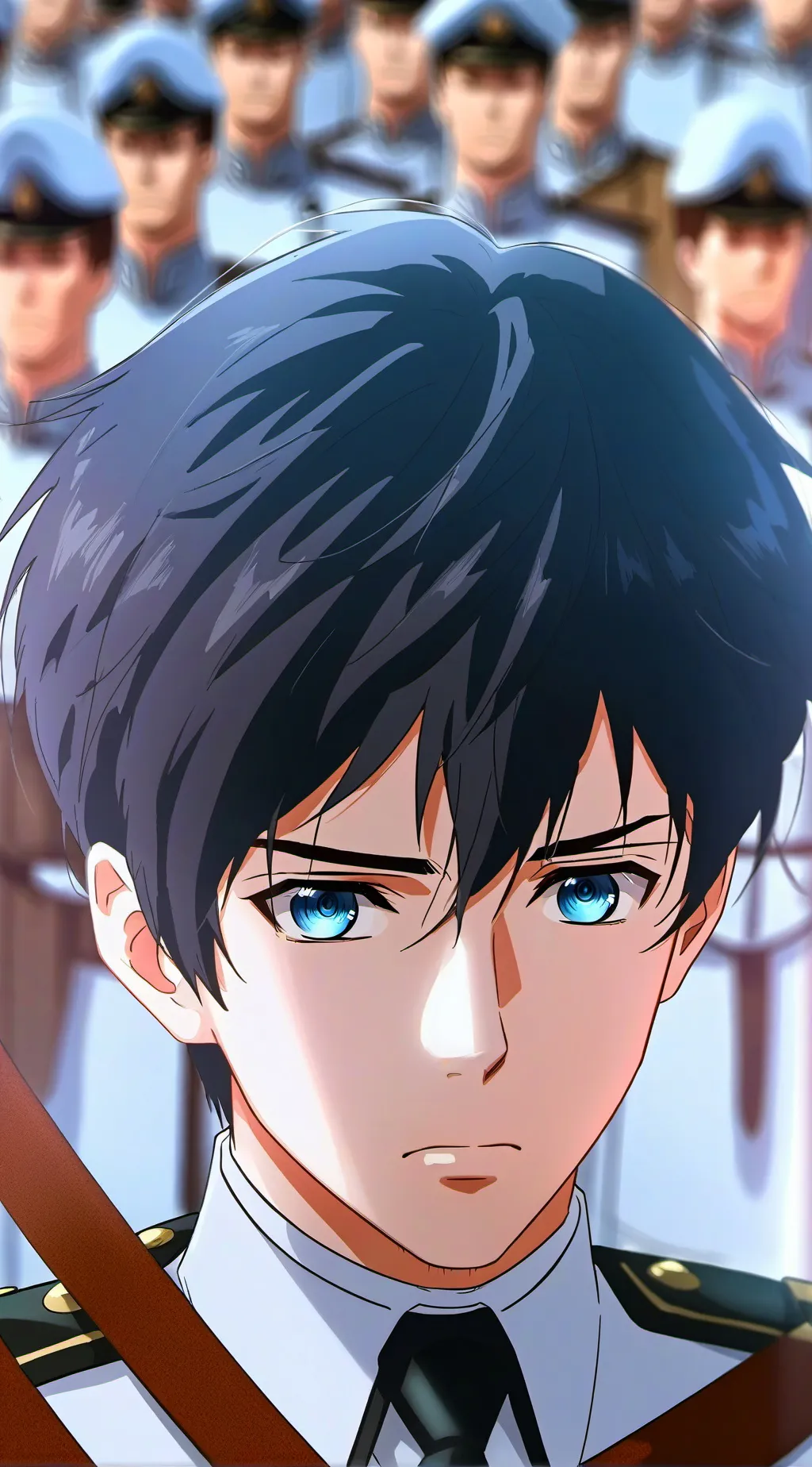 ai character: Eren Yeager background