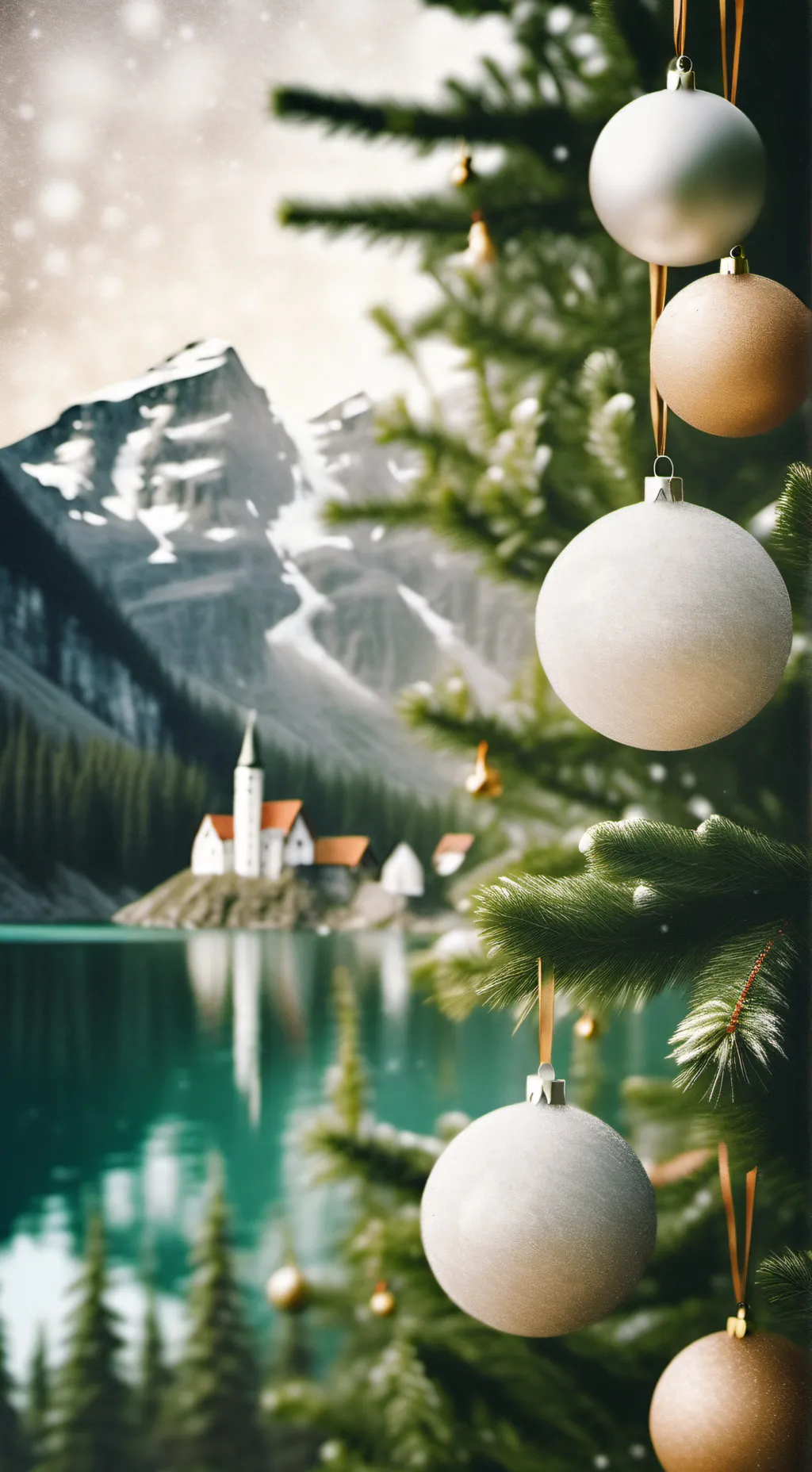 ai character: Christmas  background