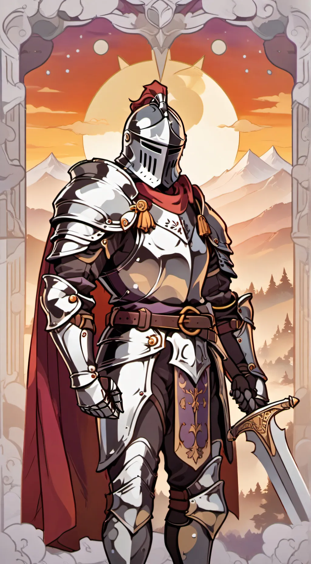 ai character: the dark age background