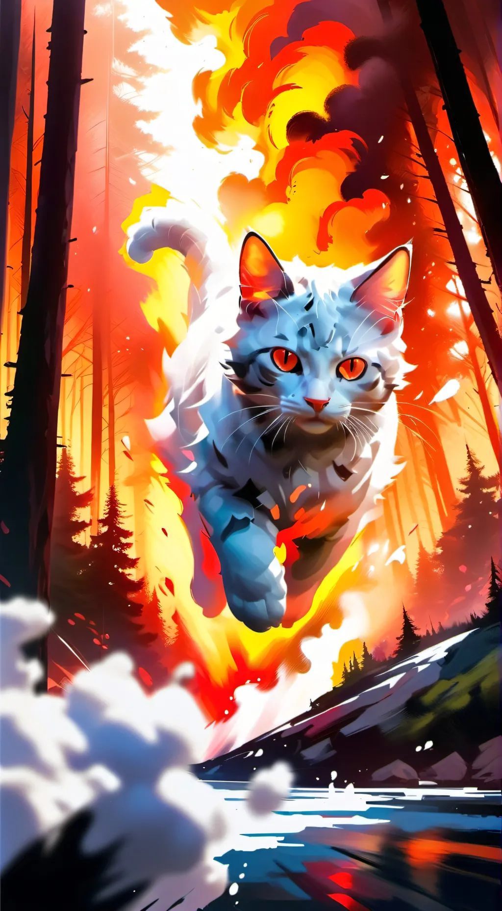 ai character: direclan background