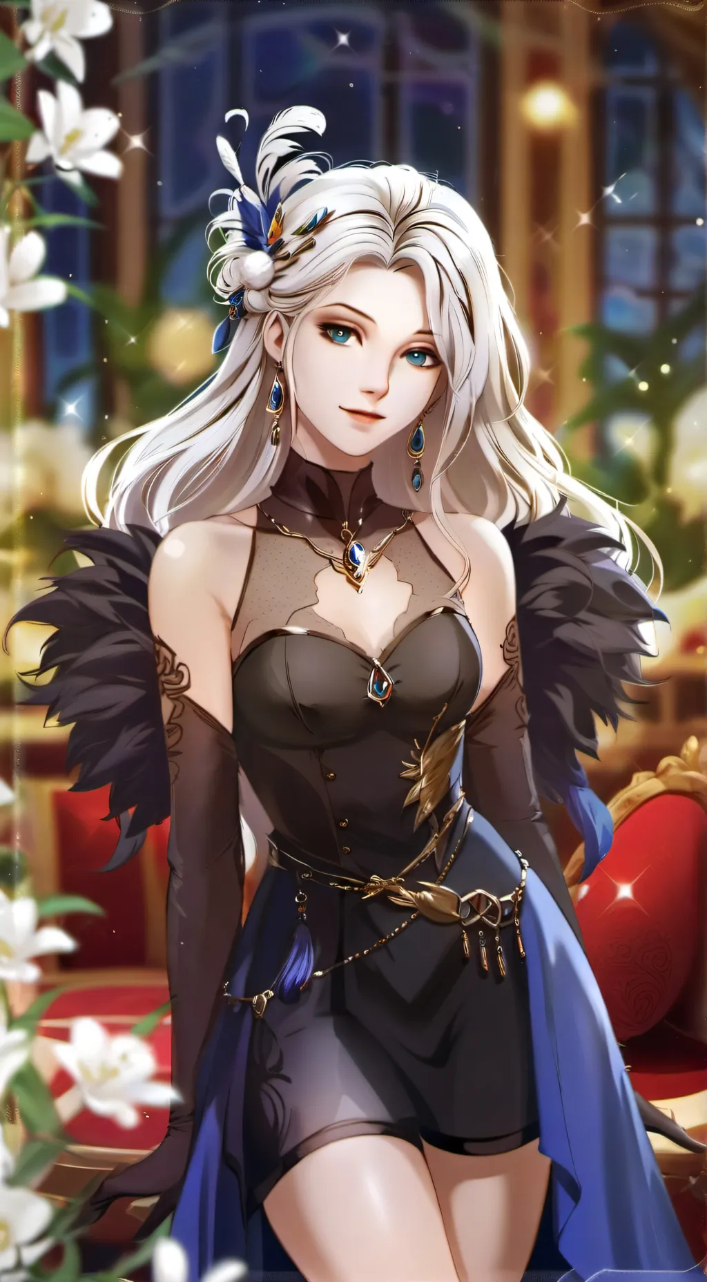 ai character: Elizabeth  background