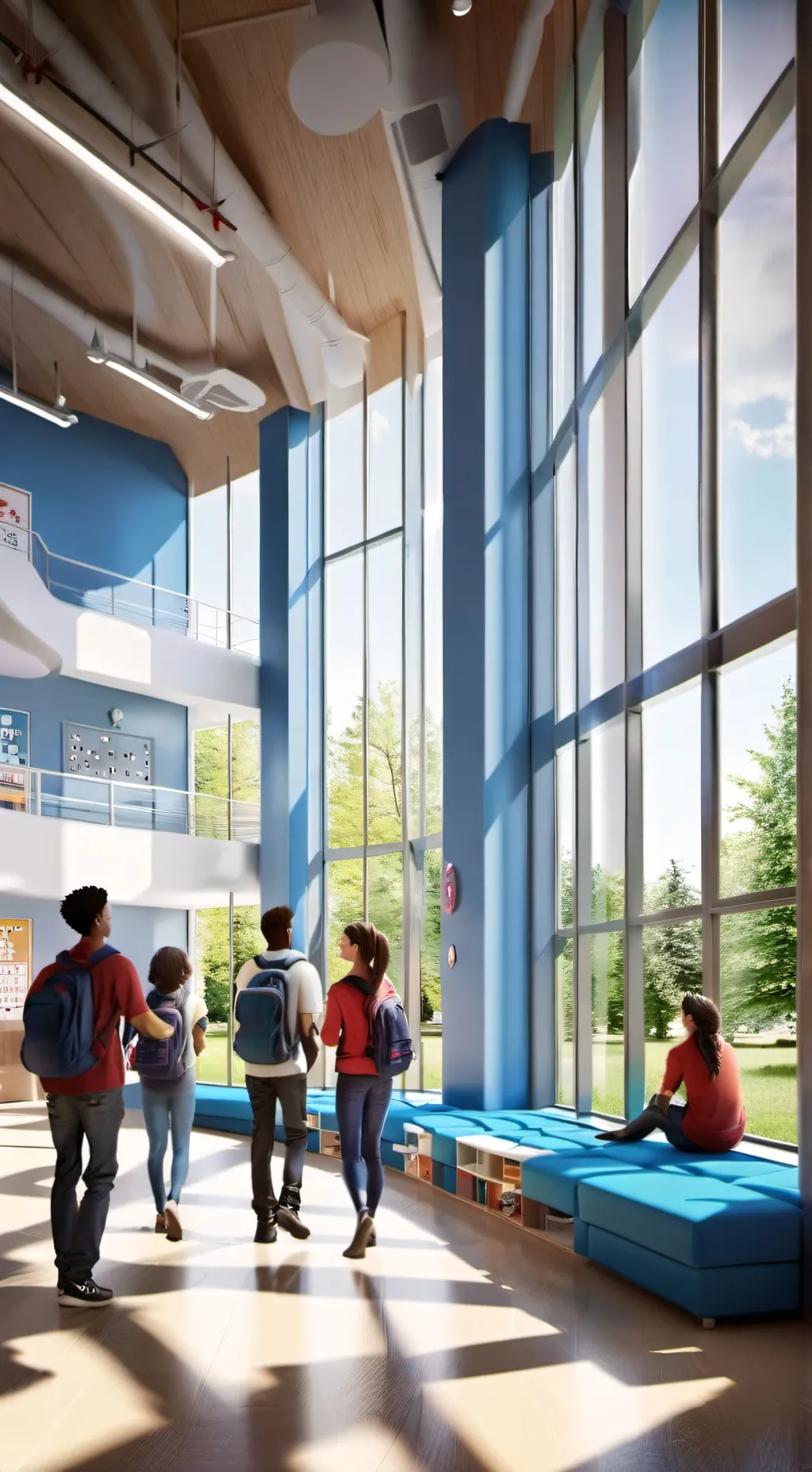 ai character: HHM school background