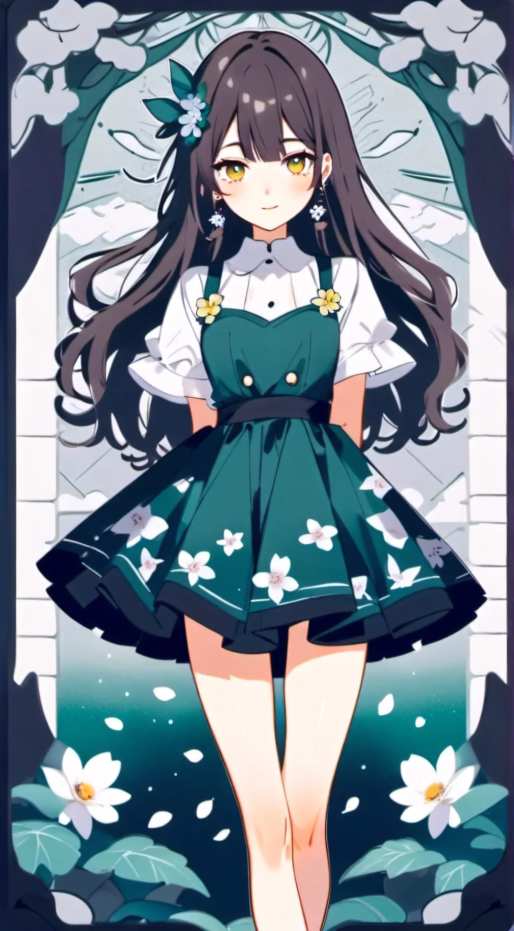 ai character: Чертяка background