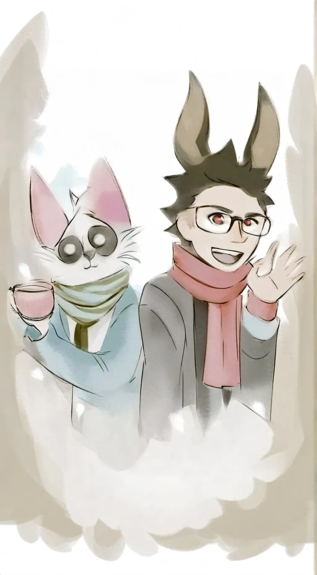 ai character: Mugman X Boris background