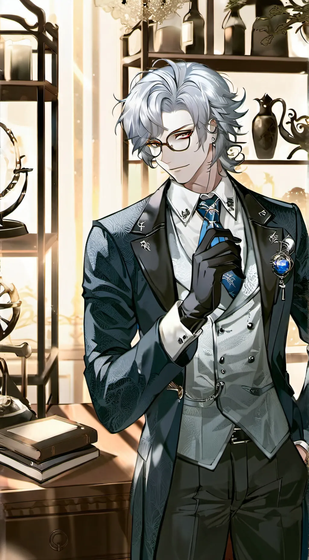 ai character: Dottore dies??  background