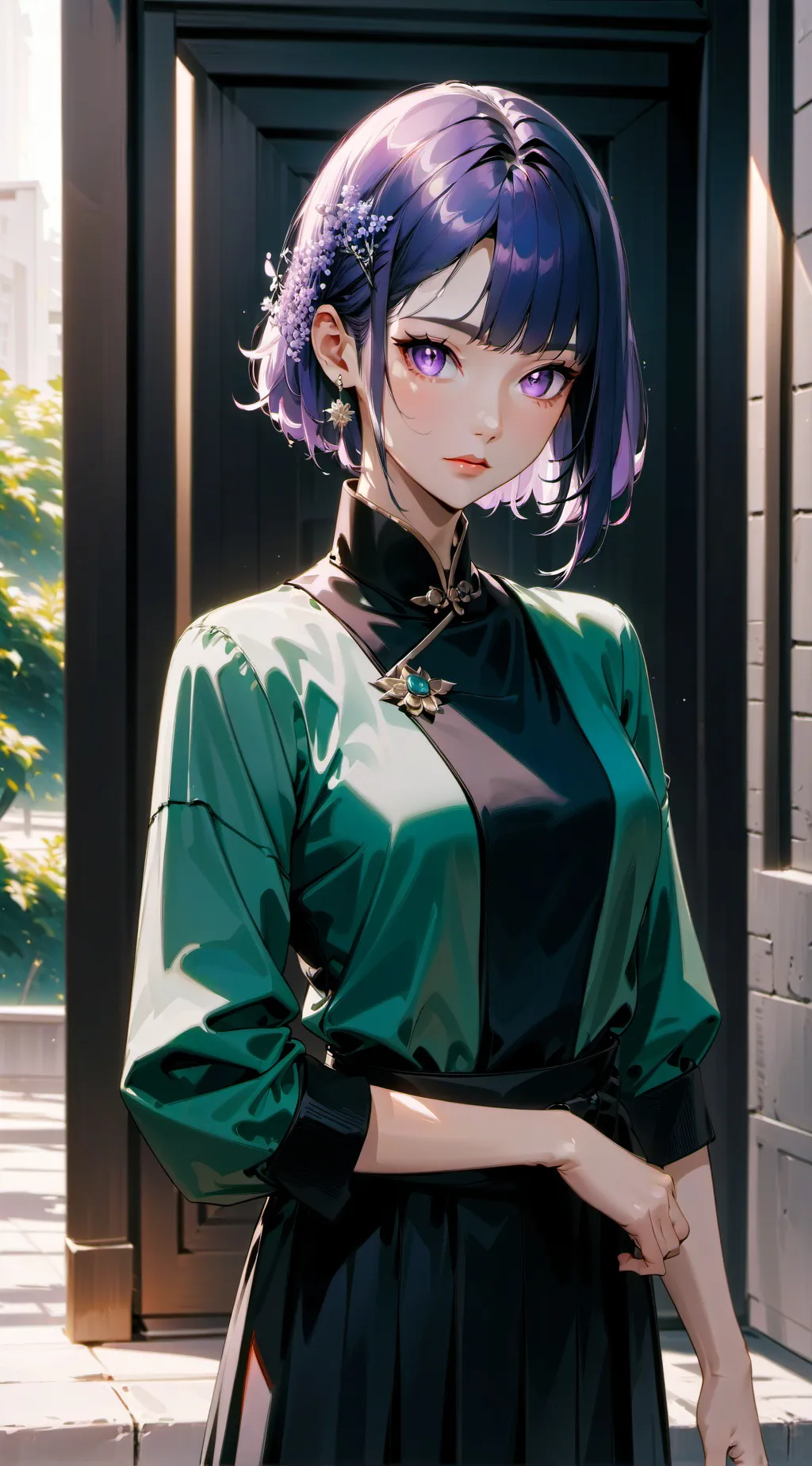 ai character: Mha  background