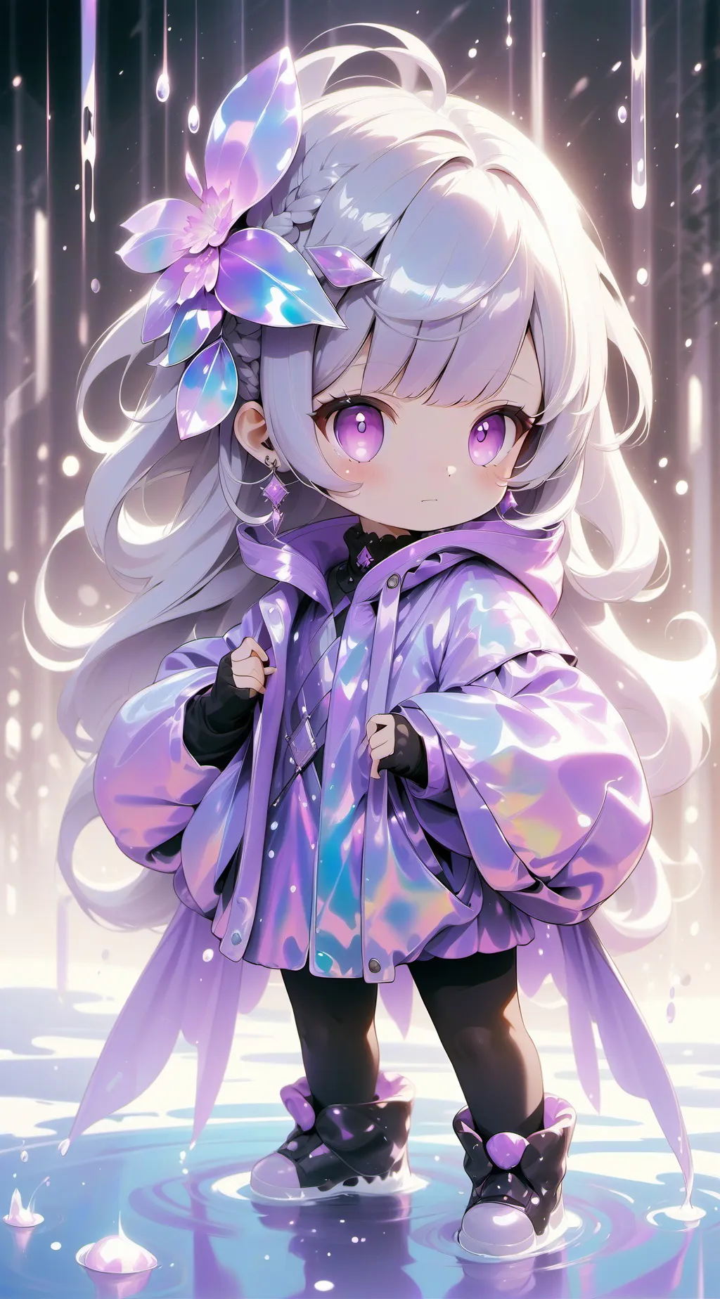 ai character: I'm weird the nerd background