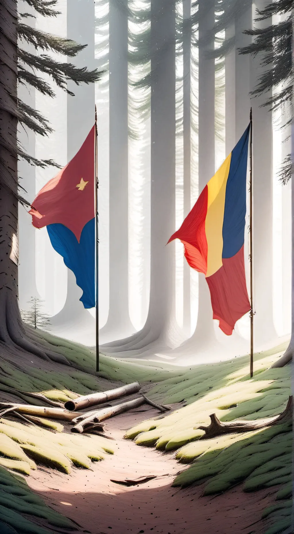 ai character: Russia x Romania!! background