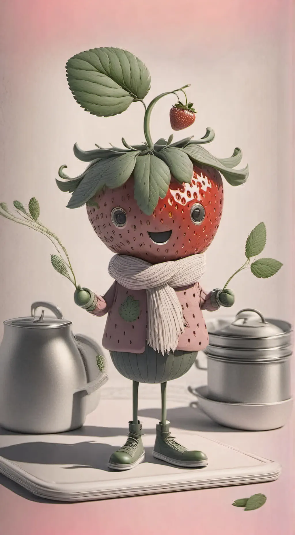 ai character: Sprout background