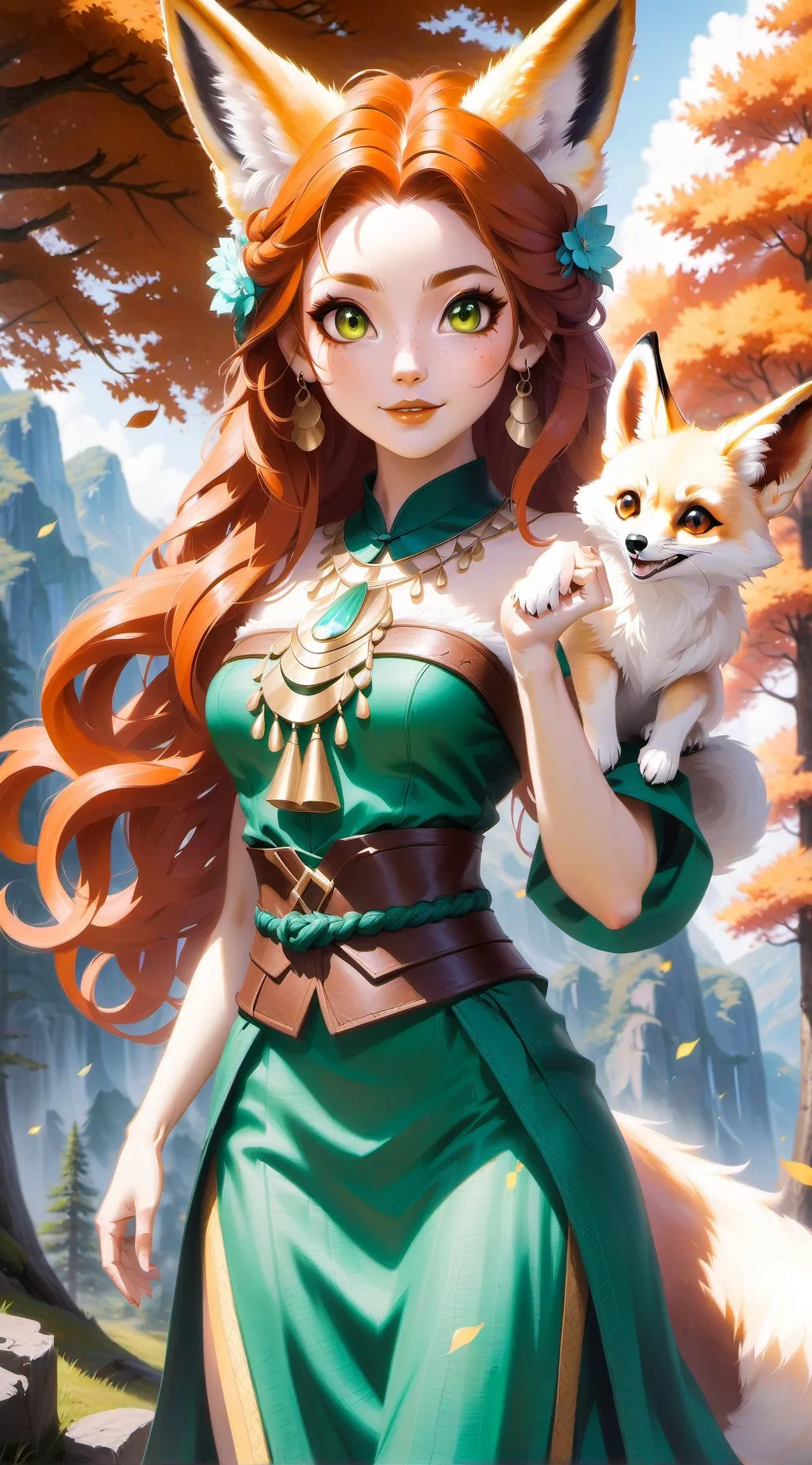 ai character: renilde background