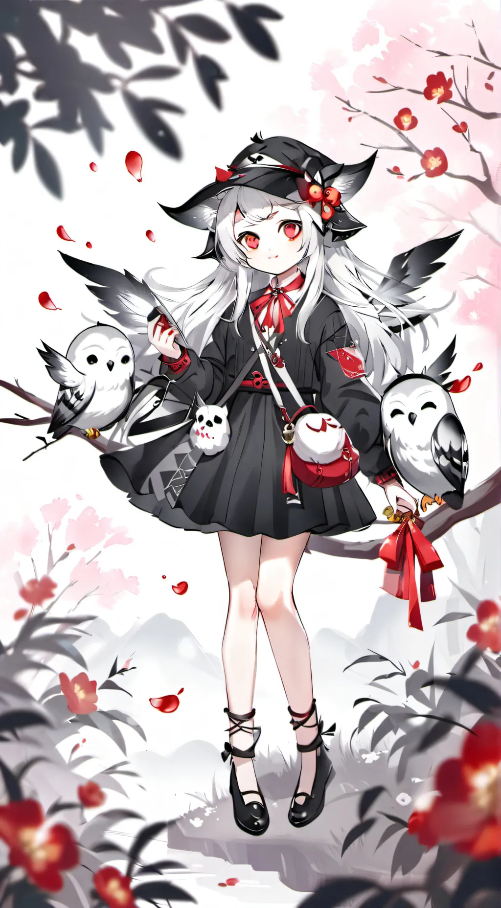 ai character: owlina  background