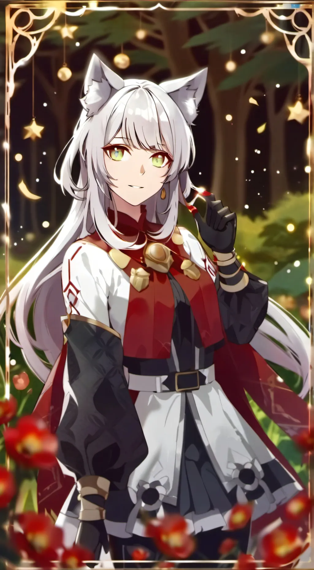 ai character: Neko background