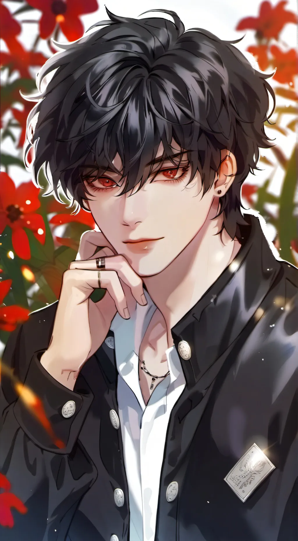 ai character: 💋 LUCAS K. background