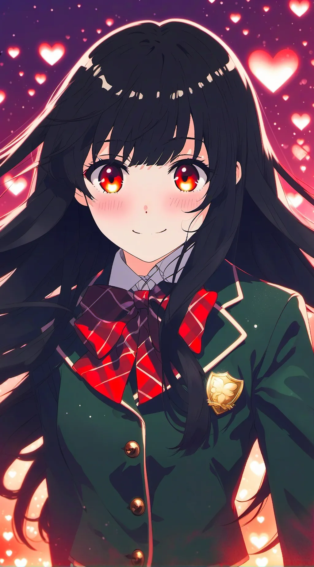 ai character: Aoi ❤️ background