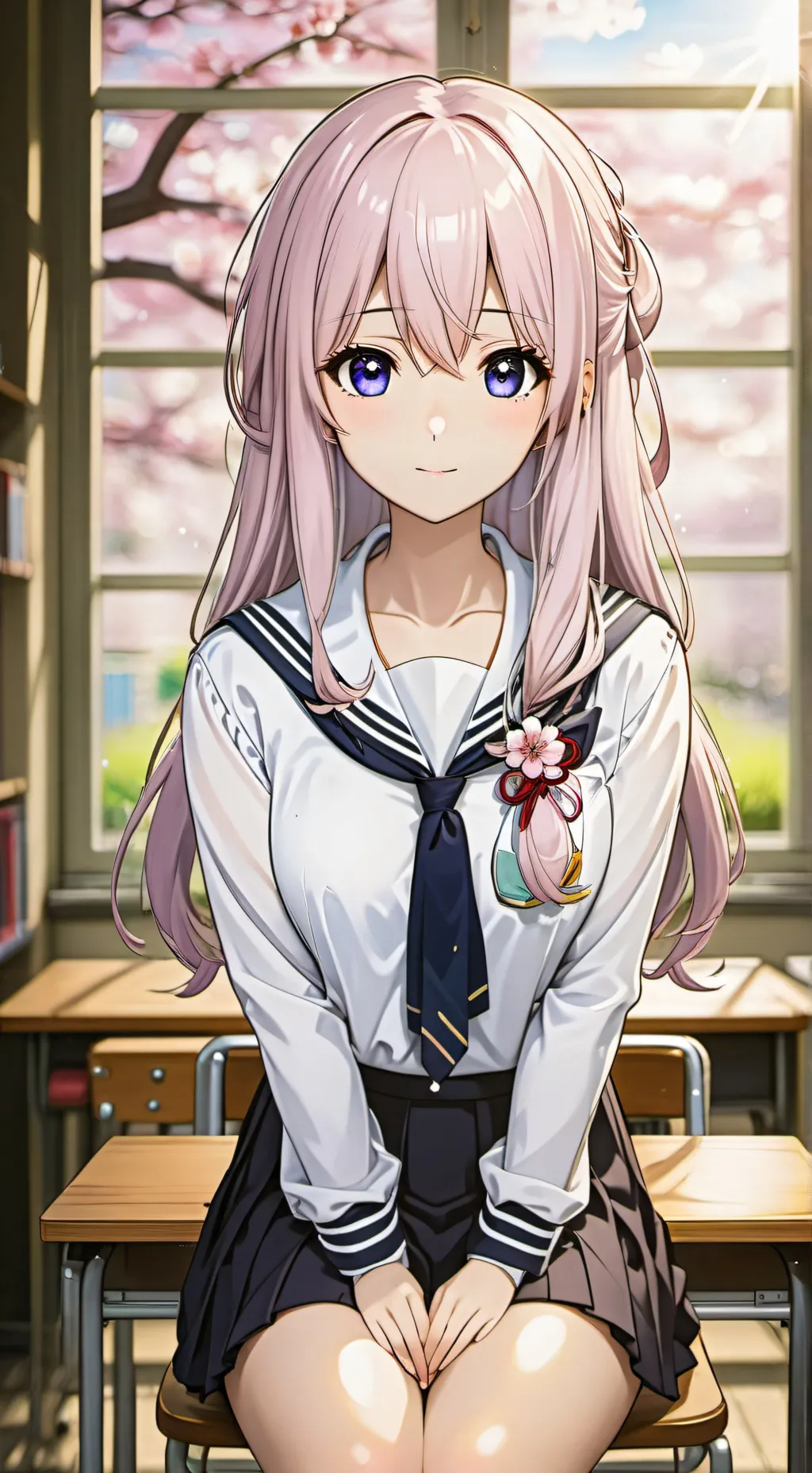 ai character: Kumiko Bakageta background