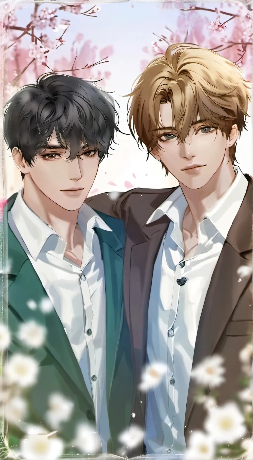 ai character: Alex and Nicole  background