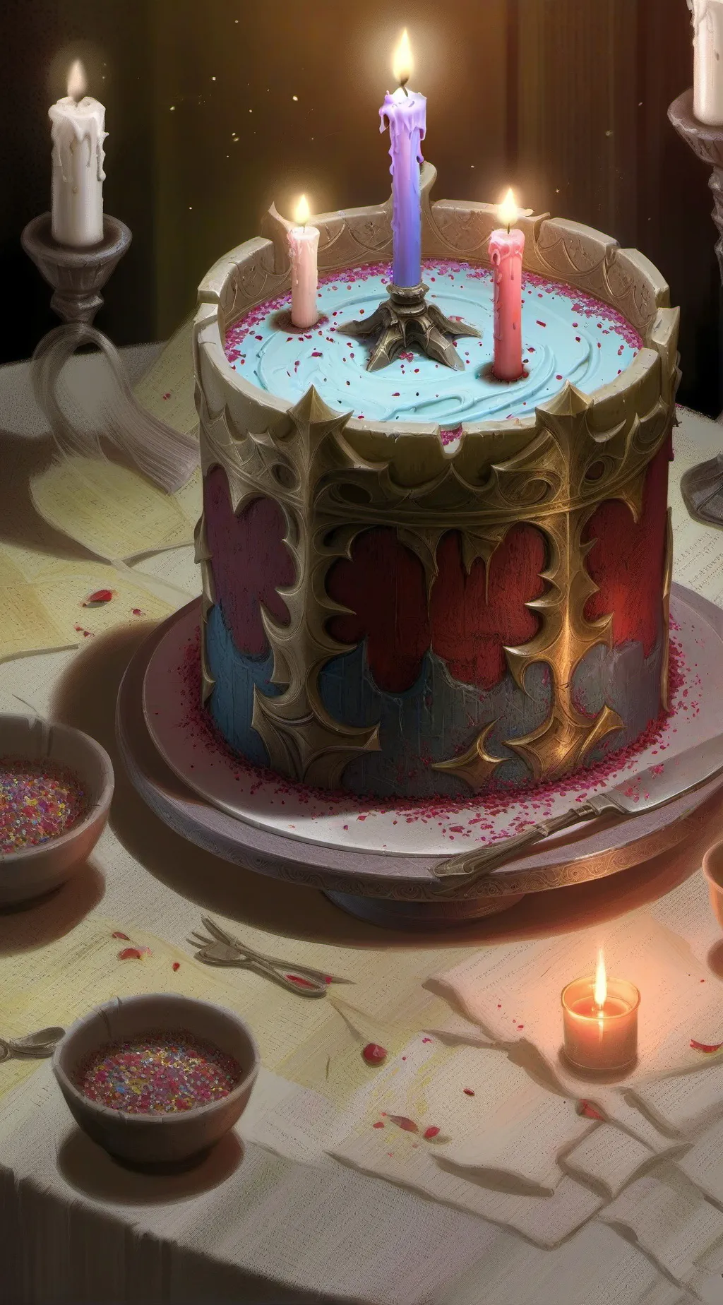 ai character: Sanemis birthday! background