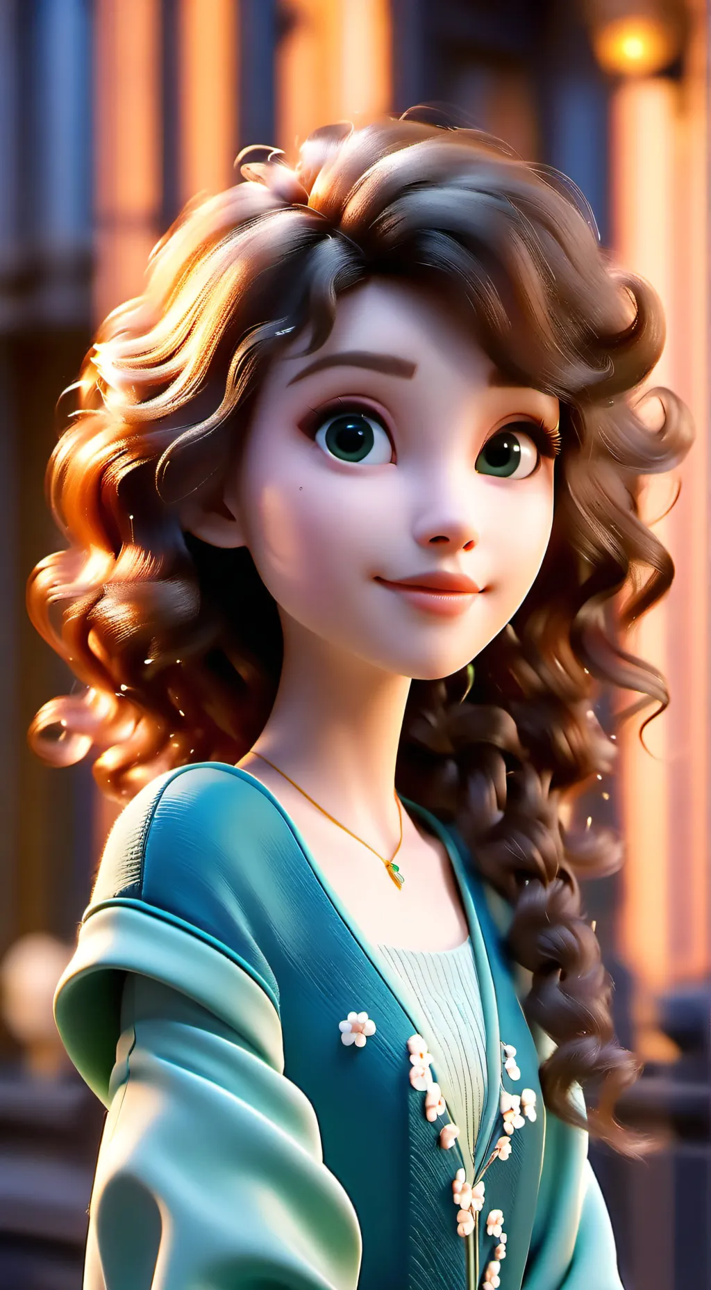 ai character: ZOIE💛👹💅 background