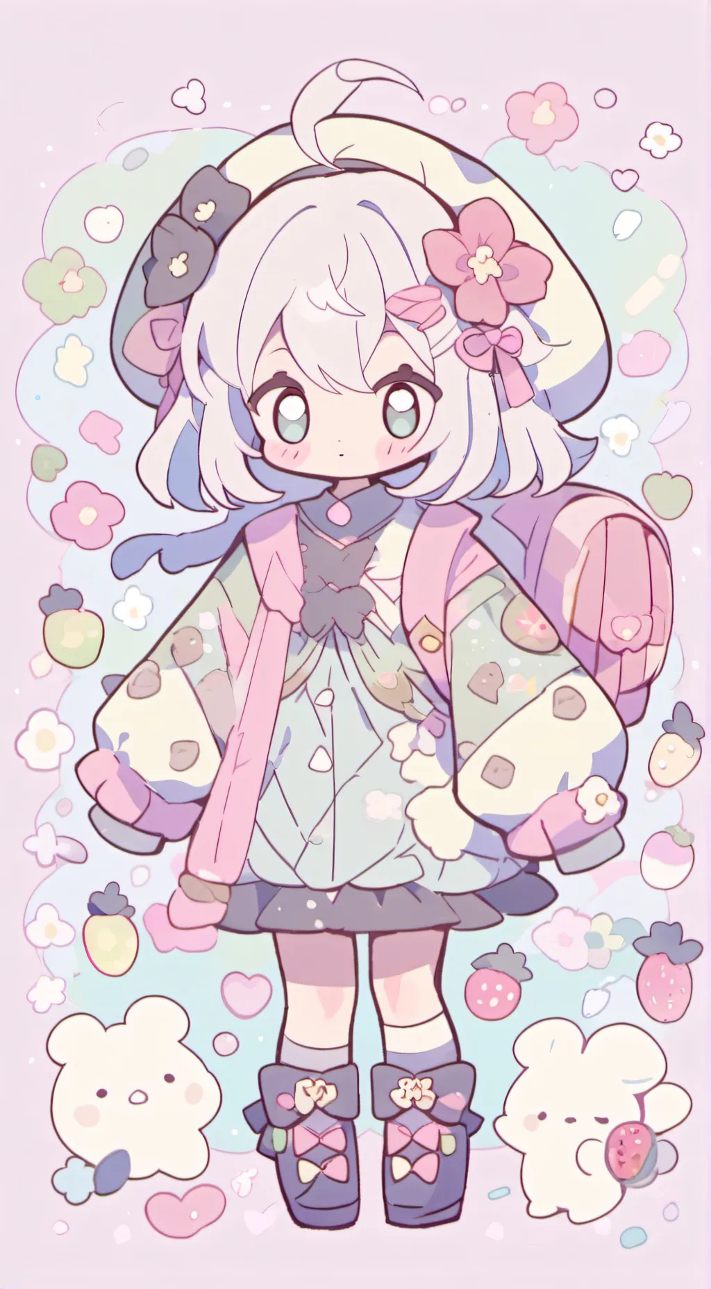 ai character: Beasts in yo 🏠 background