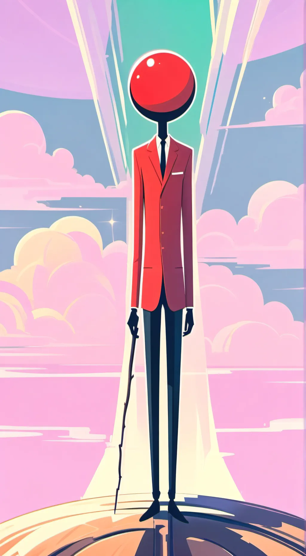 ai character: universo Kj background