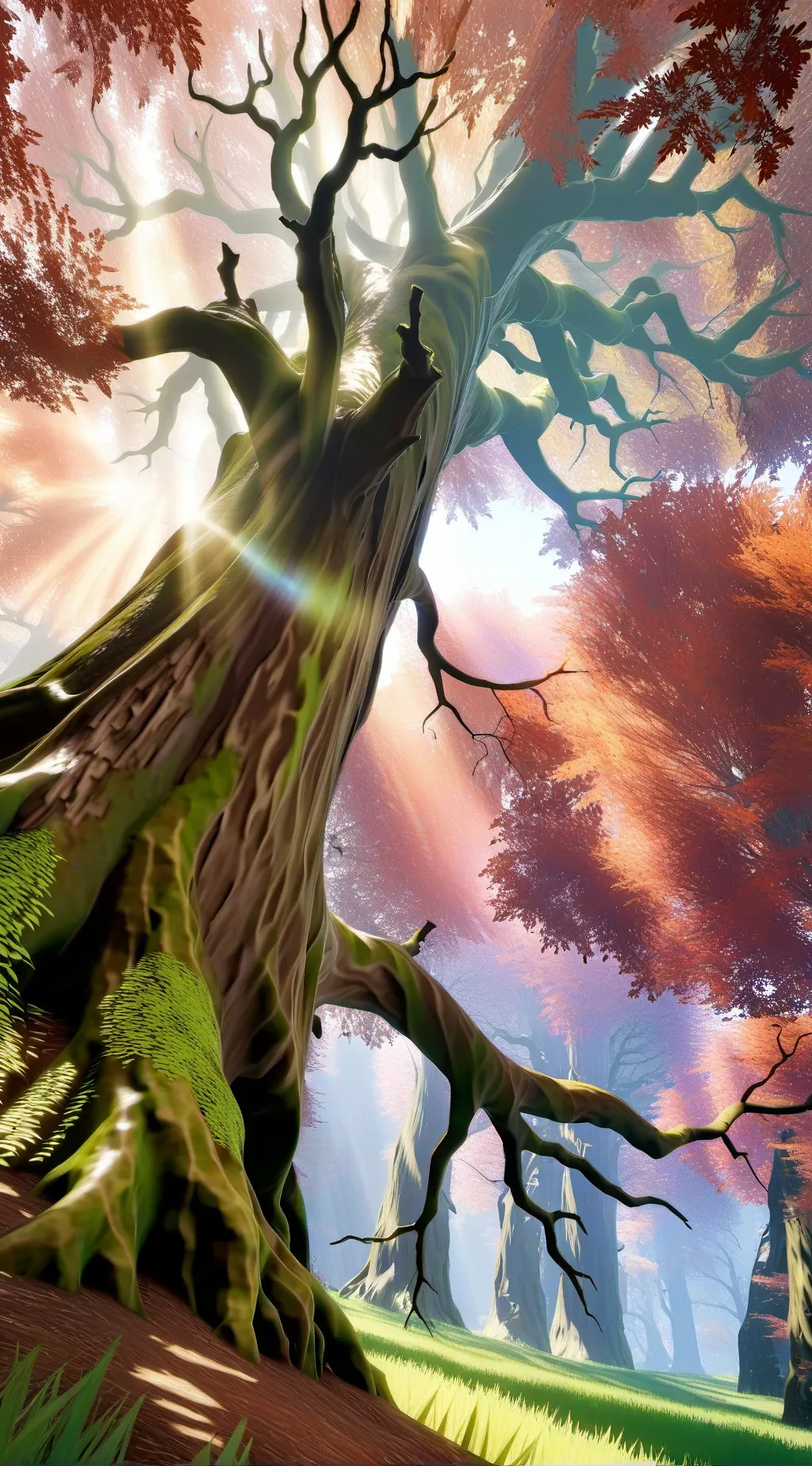 ai character: sleeping  background