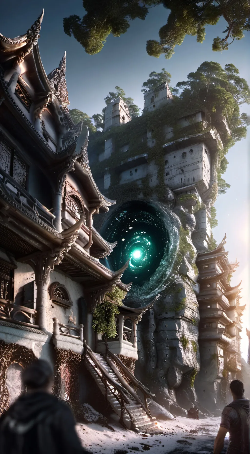 ai character: Mha x kny background