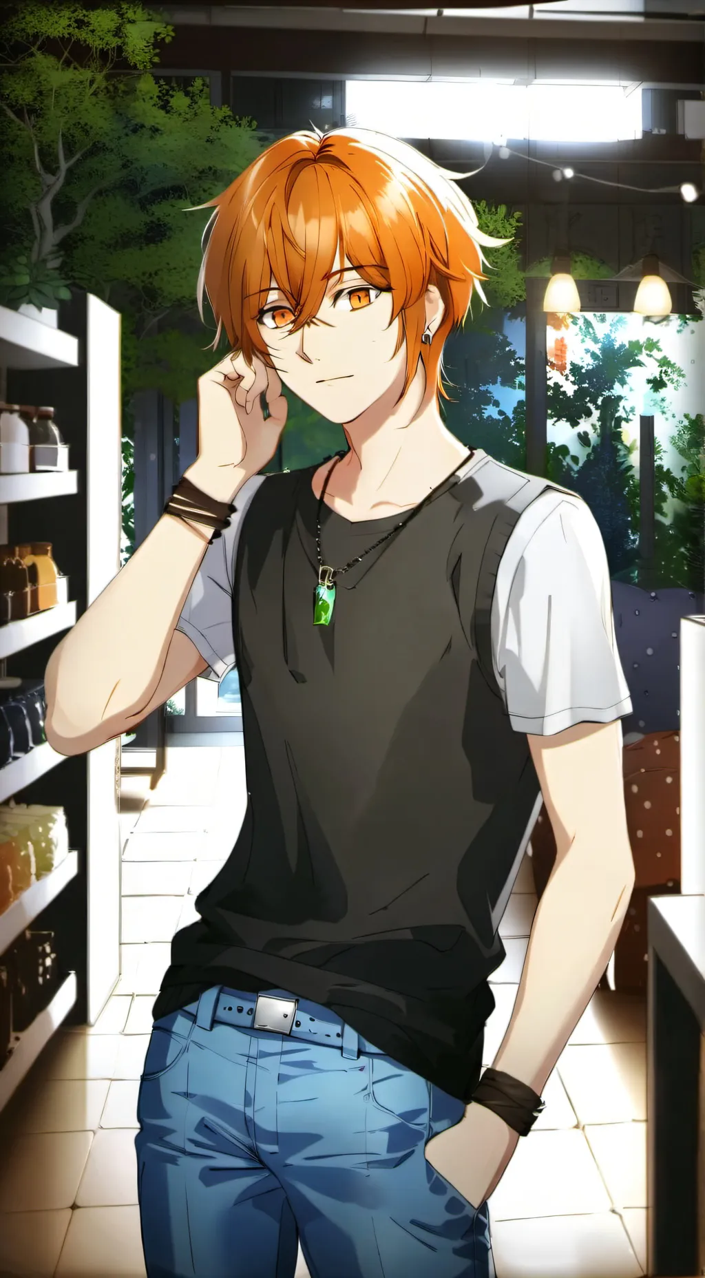 ai character: Max (Maxine) background