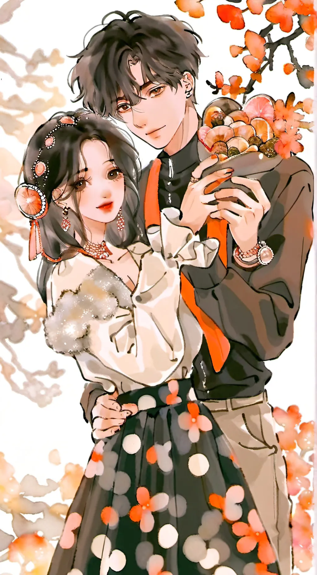 ai character: alex&emily background