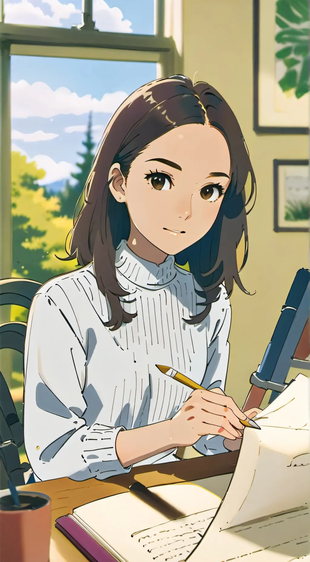 ai character: ℂℝ𝔼𝔸𝔻𝕆ℝ𝔸 background