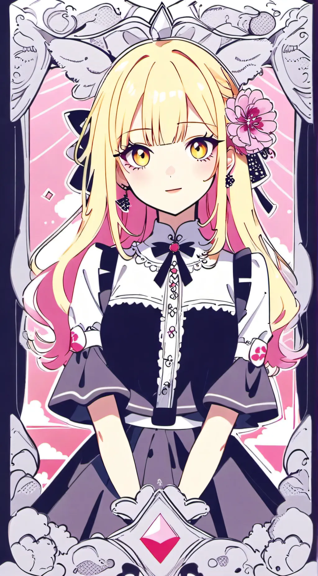 ai character: marin kitagawa background