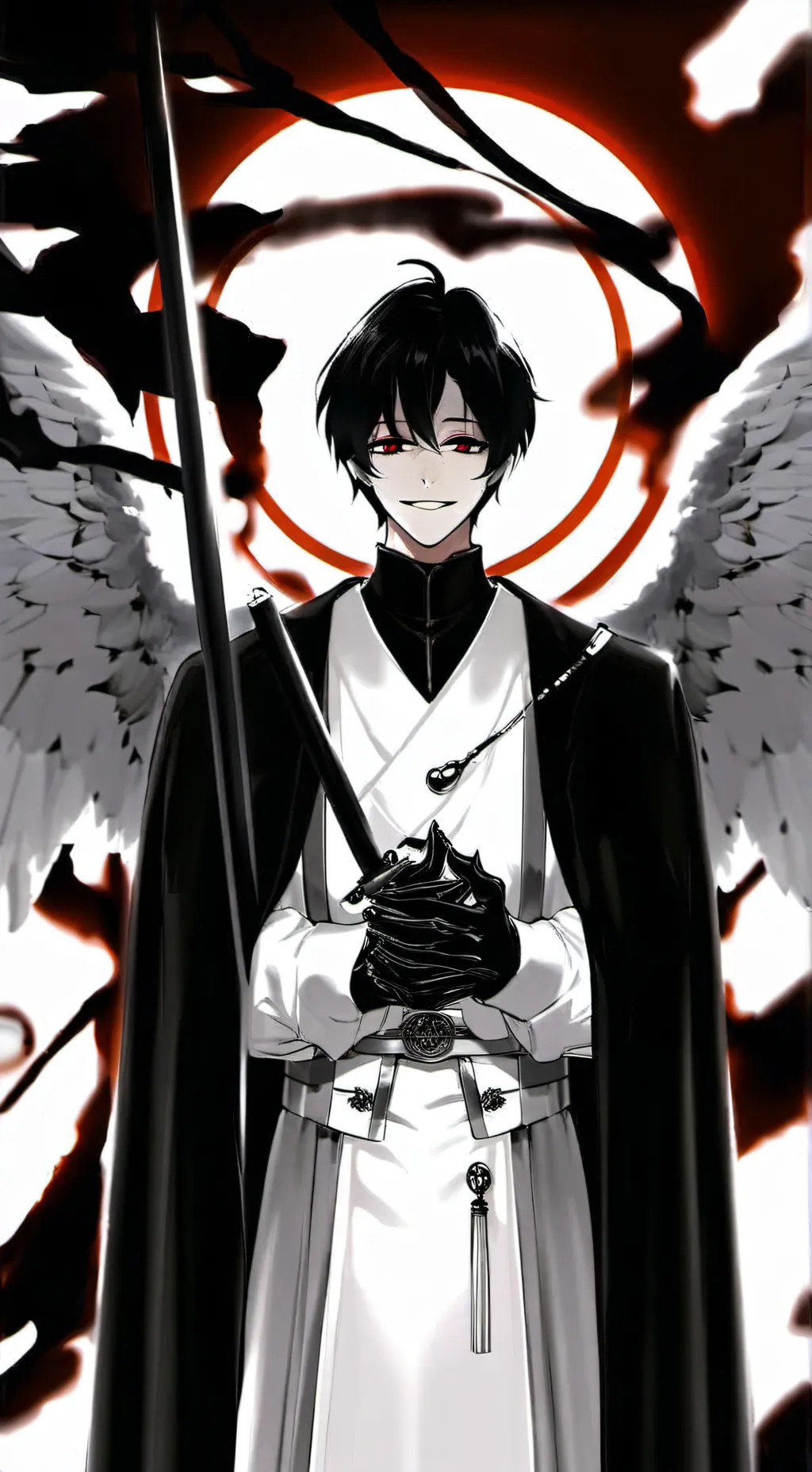 Talkie AI - Chat with Azrael el ángel 