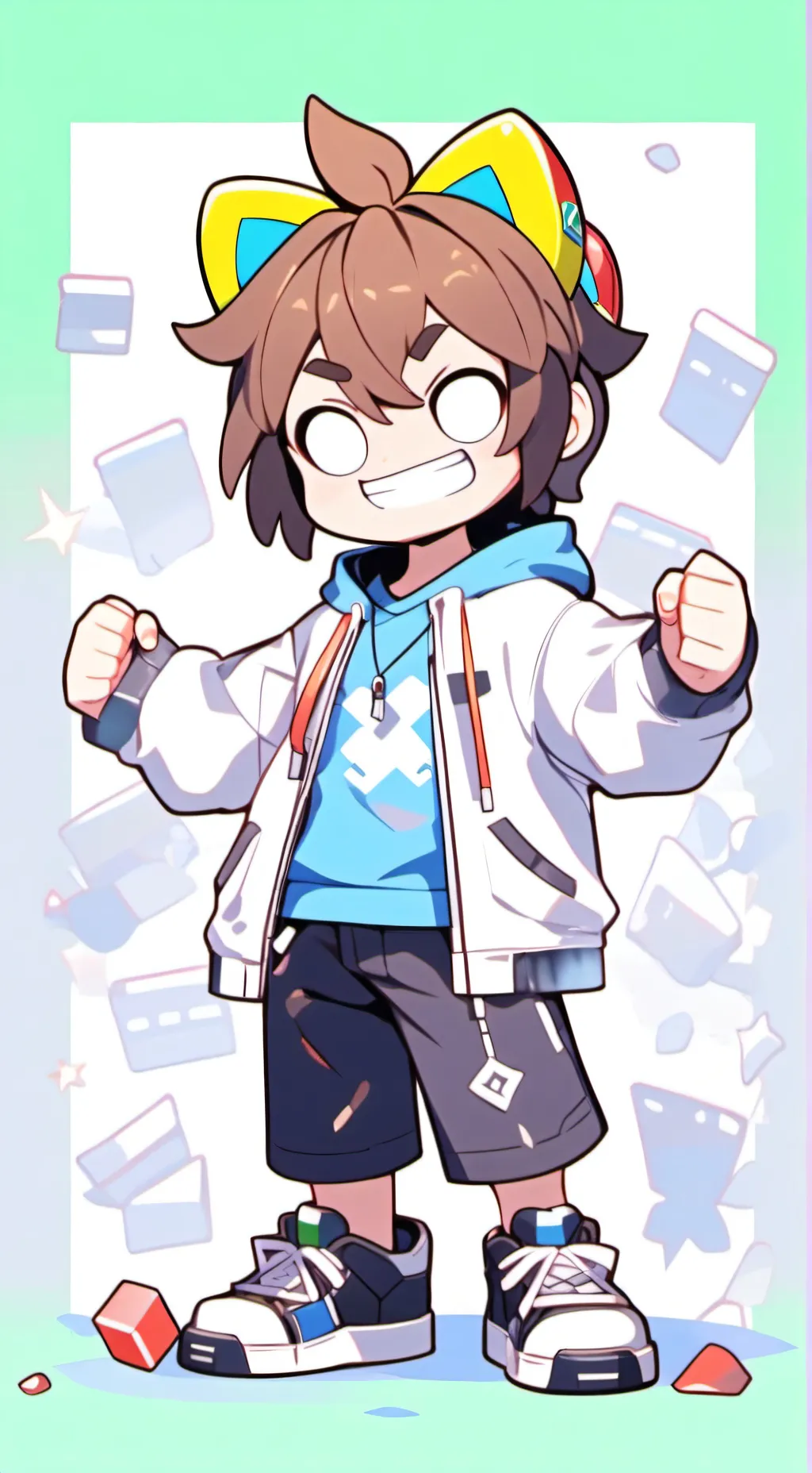 ai character: 𝑻𝒐𝒄𝒊𝒏𝒐 -> 𝑹𝒊𝒄𝒉𝒎𝒂𝒏 background