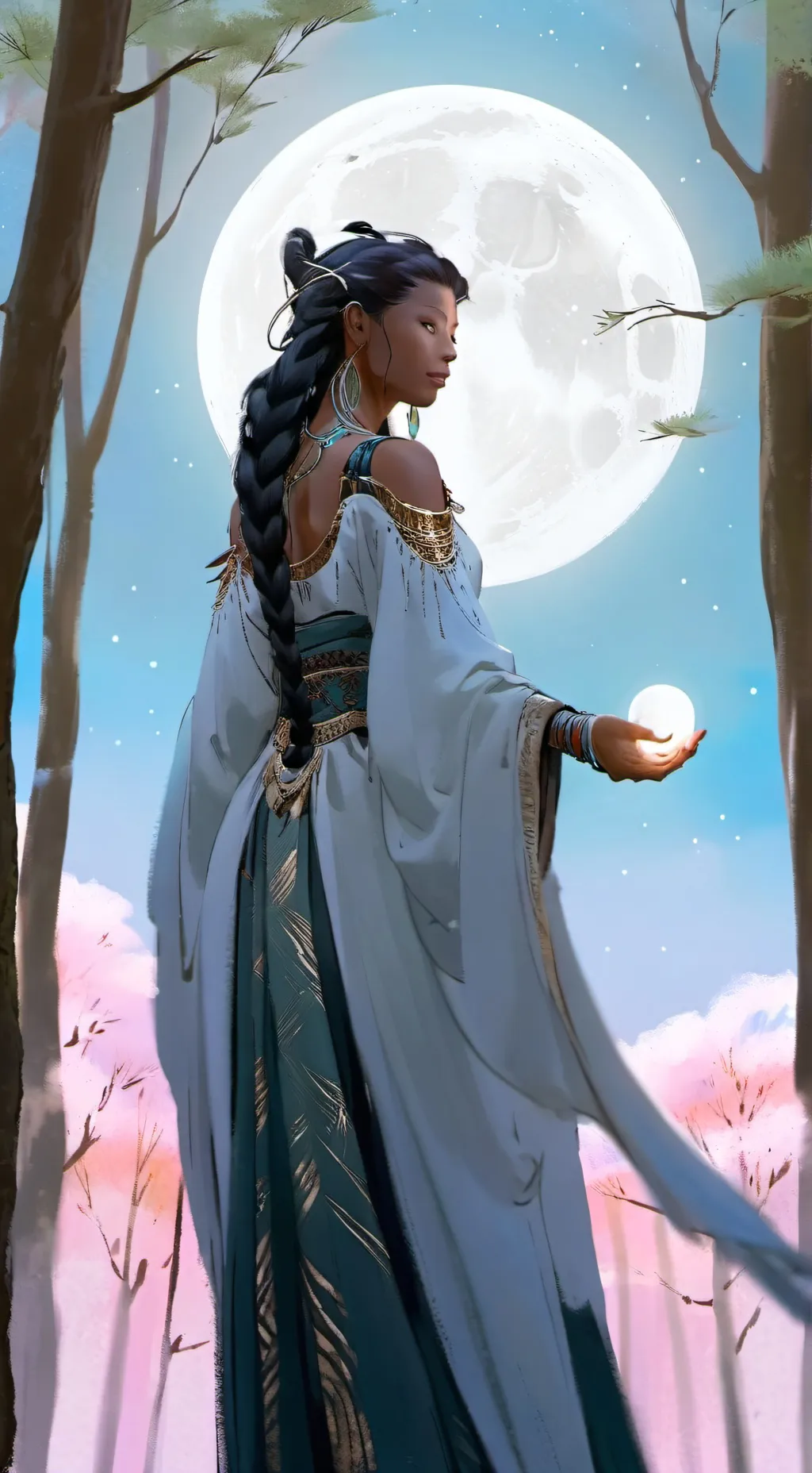 ai character: Evelyn background