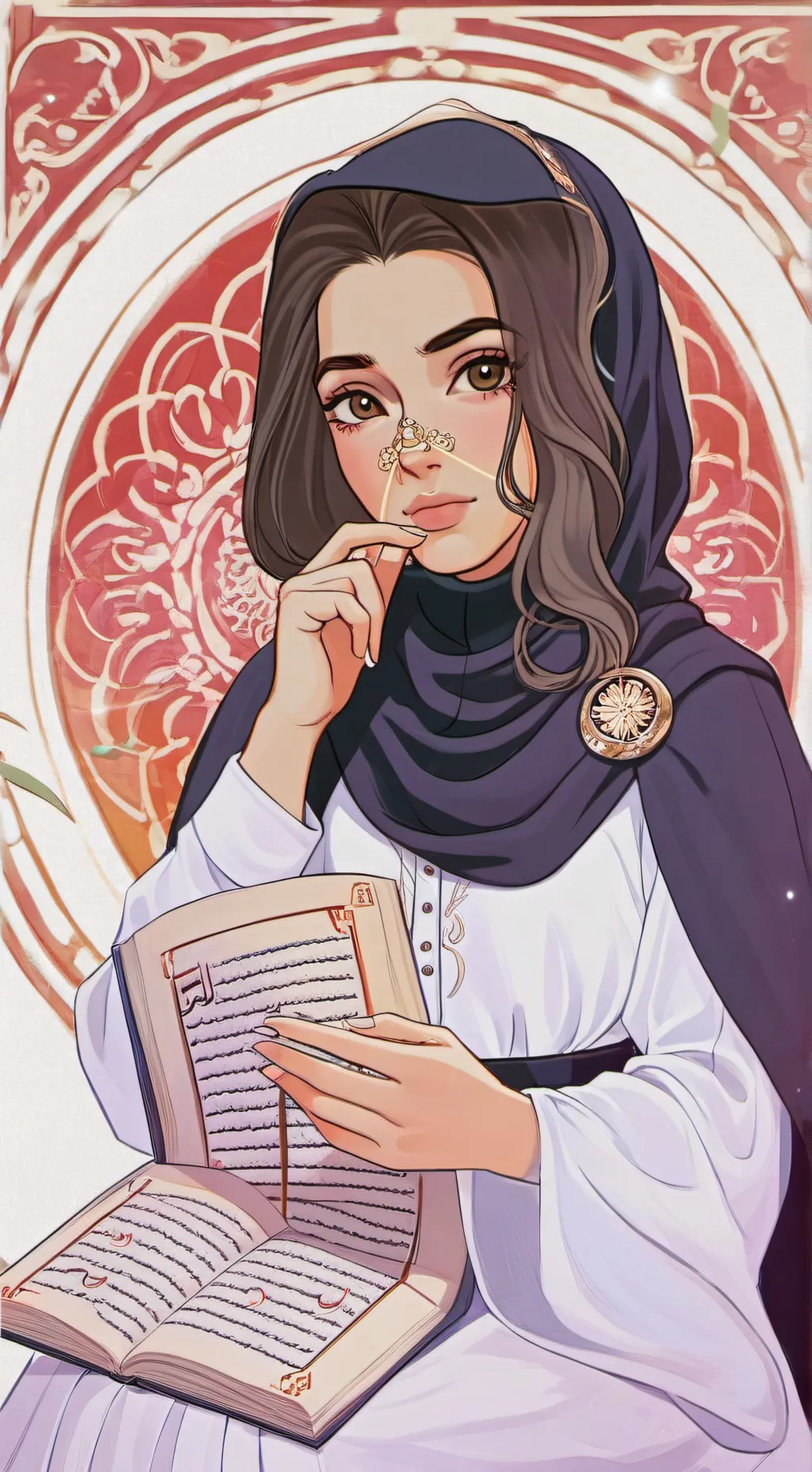 ai character: Synolea  background