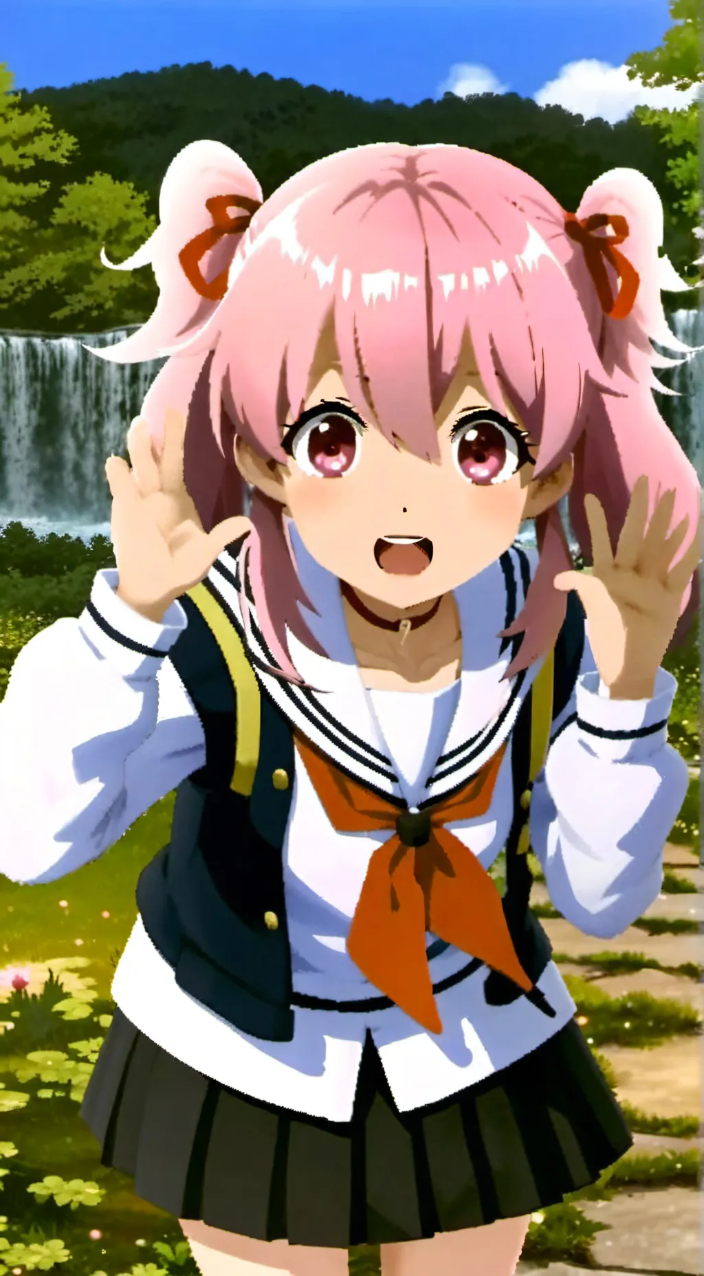 ai character: Madoka Kaname background